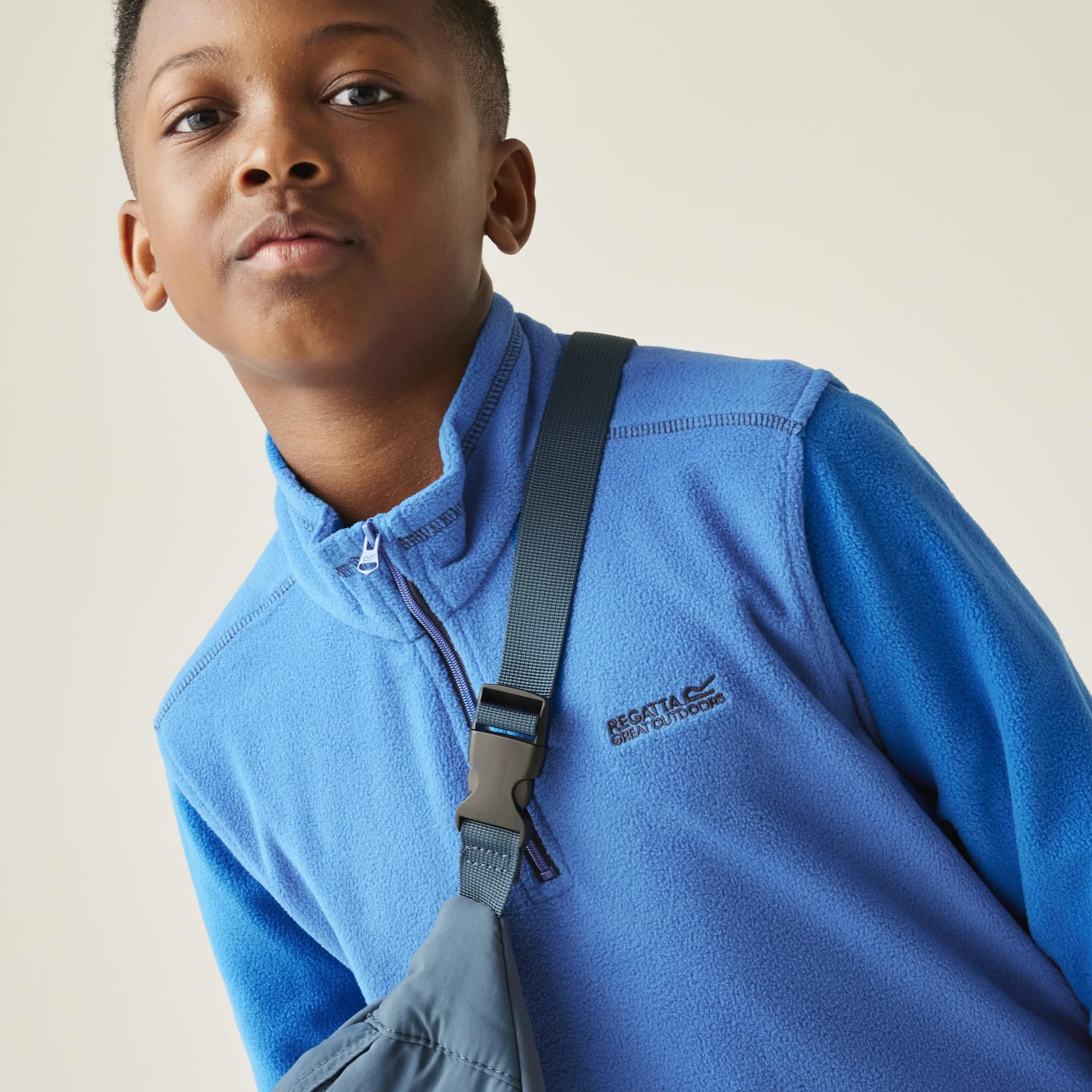 Regatta Kids Hot Shot II lekki polar z zamkiem 1/2