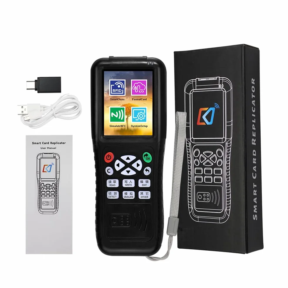 Nowy iCopy RFID kopiarka pełny wieloczęstotliwościowy czytnik kart inteligentnych NFC pisarz powielacz aplikacji szyfrowanie dekoder darmowe oprogramowanie telefon komórkowy do kopiowania