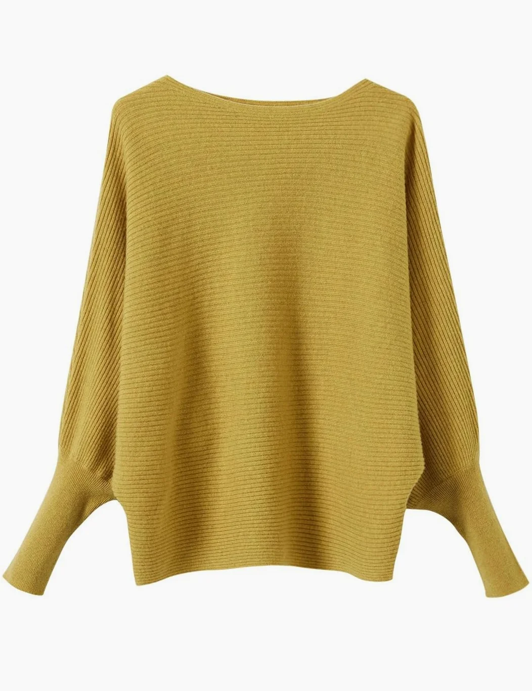 Disimlarl Damski sweter oversize z wełny merynosów, ciepły sweter z łódką, długi rękaw, dzianinowy sweter