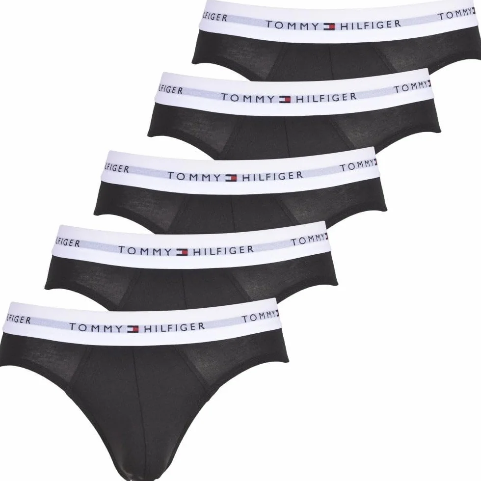 Tommy Hilfiger Majtki męskie, Wielokolorowy (czarny/czarny/czarny/czarny), M