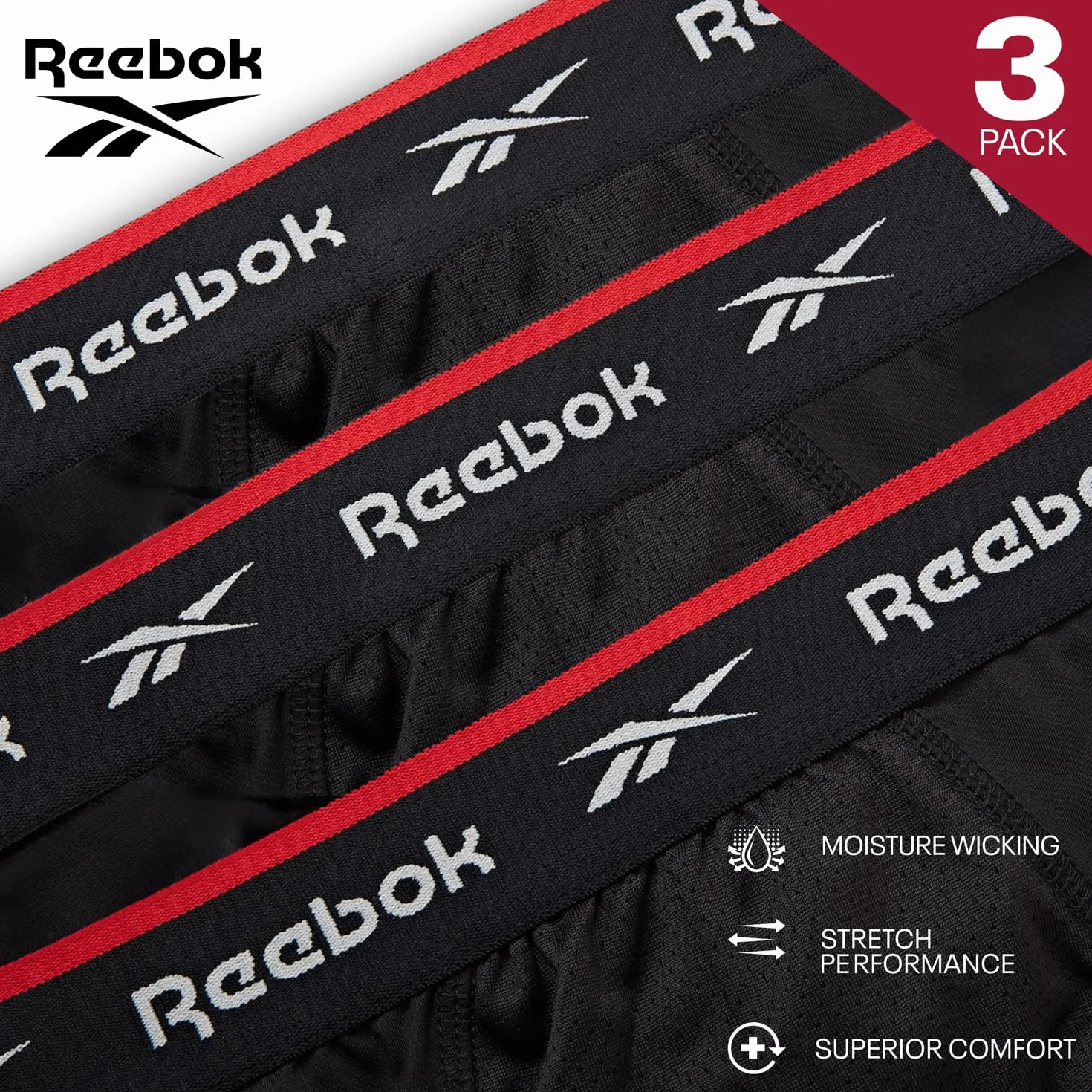 Reebok Spodnie Mężczyźni Wiggins 3 w zestawie