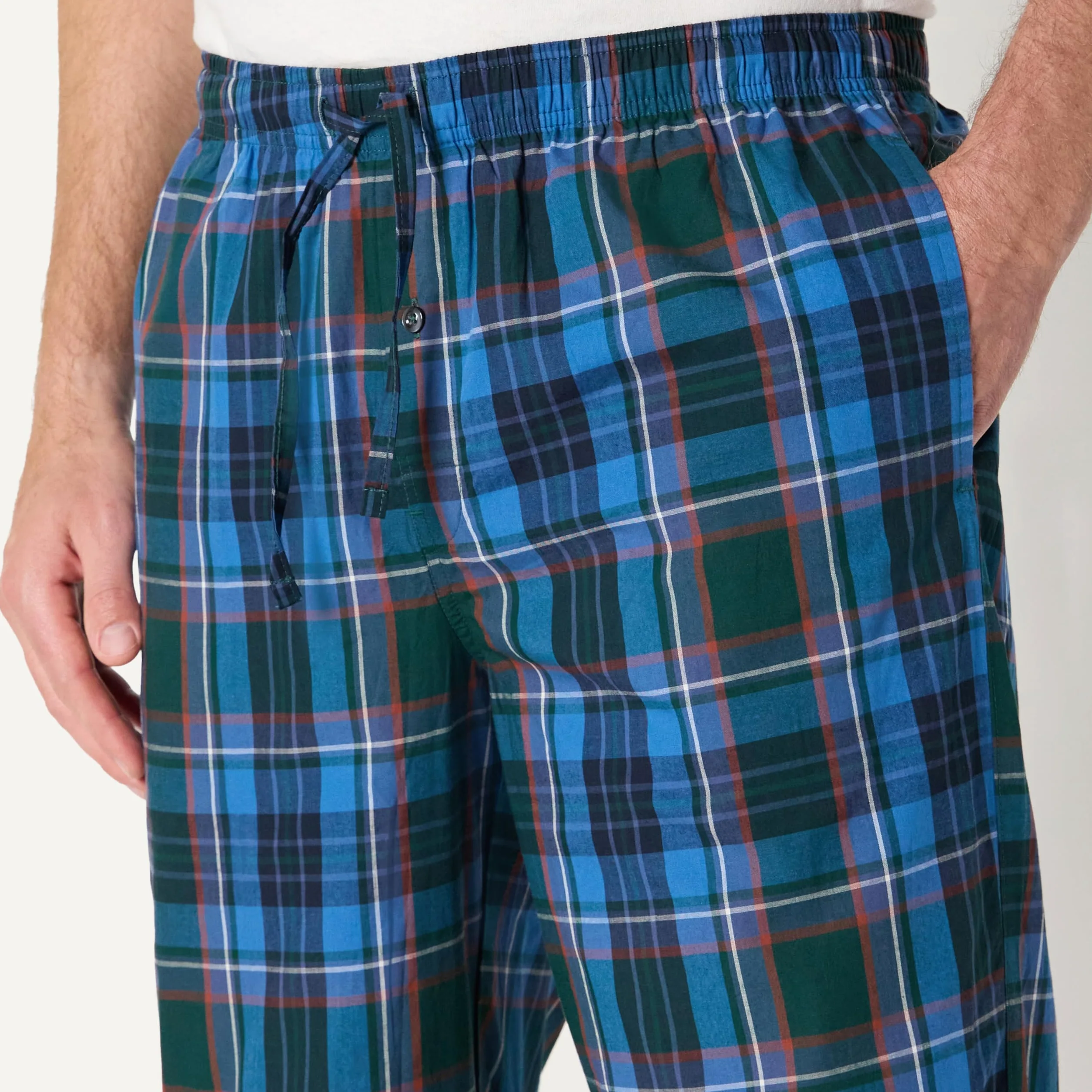 Amazon Essentials Spodnie od pidżamy męski Woven Pajama Pant