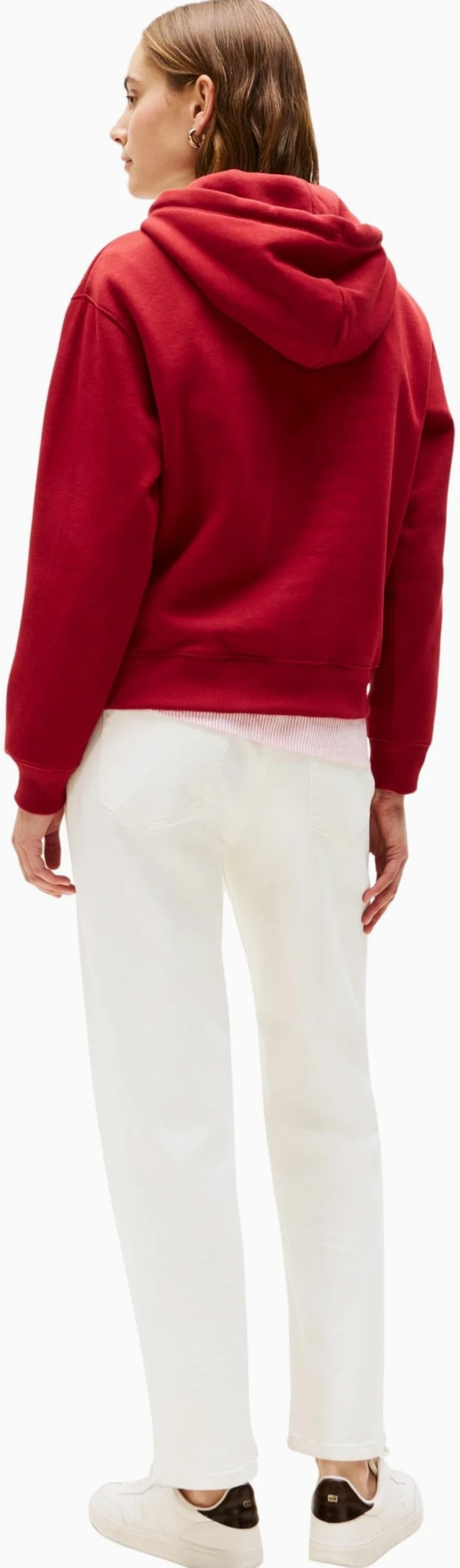 Tommy Hilfiger Bluza z kapturem Kobiety Mdrn Reg Corp Logo Hoodie Ww0ww43598