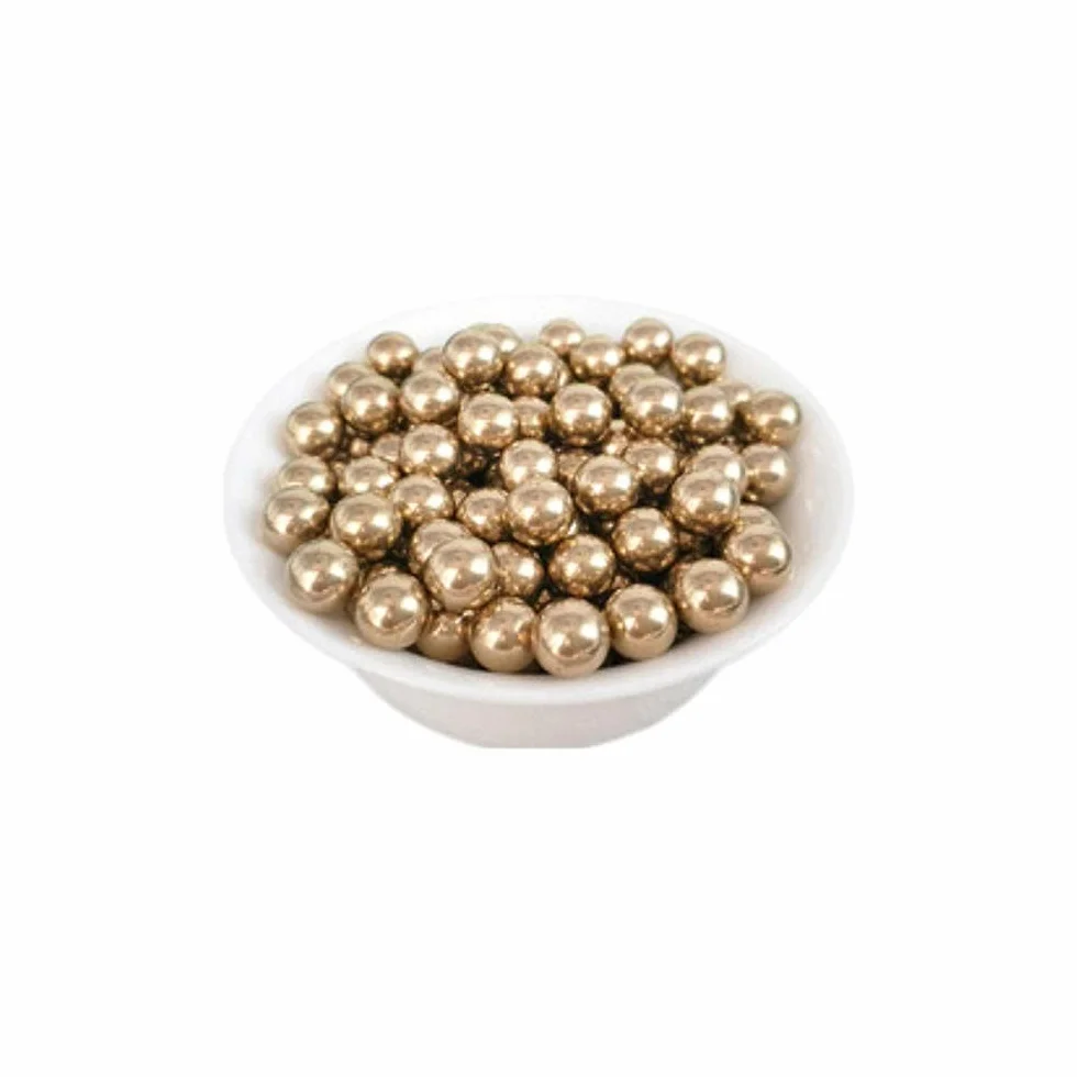 Koraliki miedziane, kulki miedziane, stałe butik, precyzja H62 stała czysta mosiężna kulka 2 3 4 5 6 8 10 12 mm-4 mm [0,5 kg]