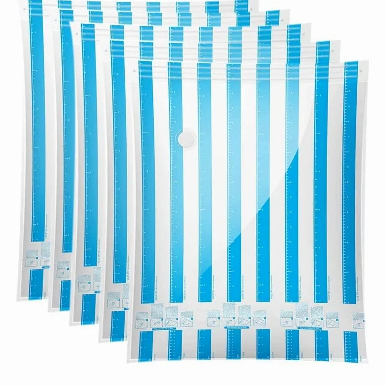 Oszczędność miejsca, zapieczętowane torby Worki próżniowe do przechowywania ubrań, koców i poduszek, różne rozmiary, 1, 3, 5 szt.(5pcs-100x80cm)