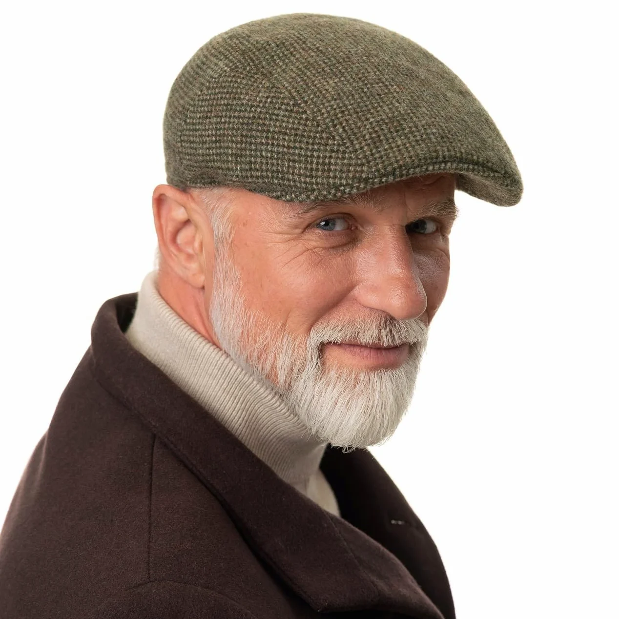 Stetson Brockton Wool Ivy płaska czapka z daszkiem dla mężczyzn – Made in The EU z daszkiem, na jesień, zimę, jesień i zimę
