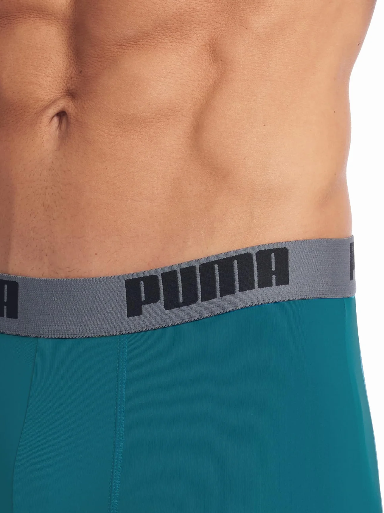 PUMA Męskie szorty retro (3 sztuki), czerwony/szary/niebiesko-zielony, XL