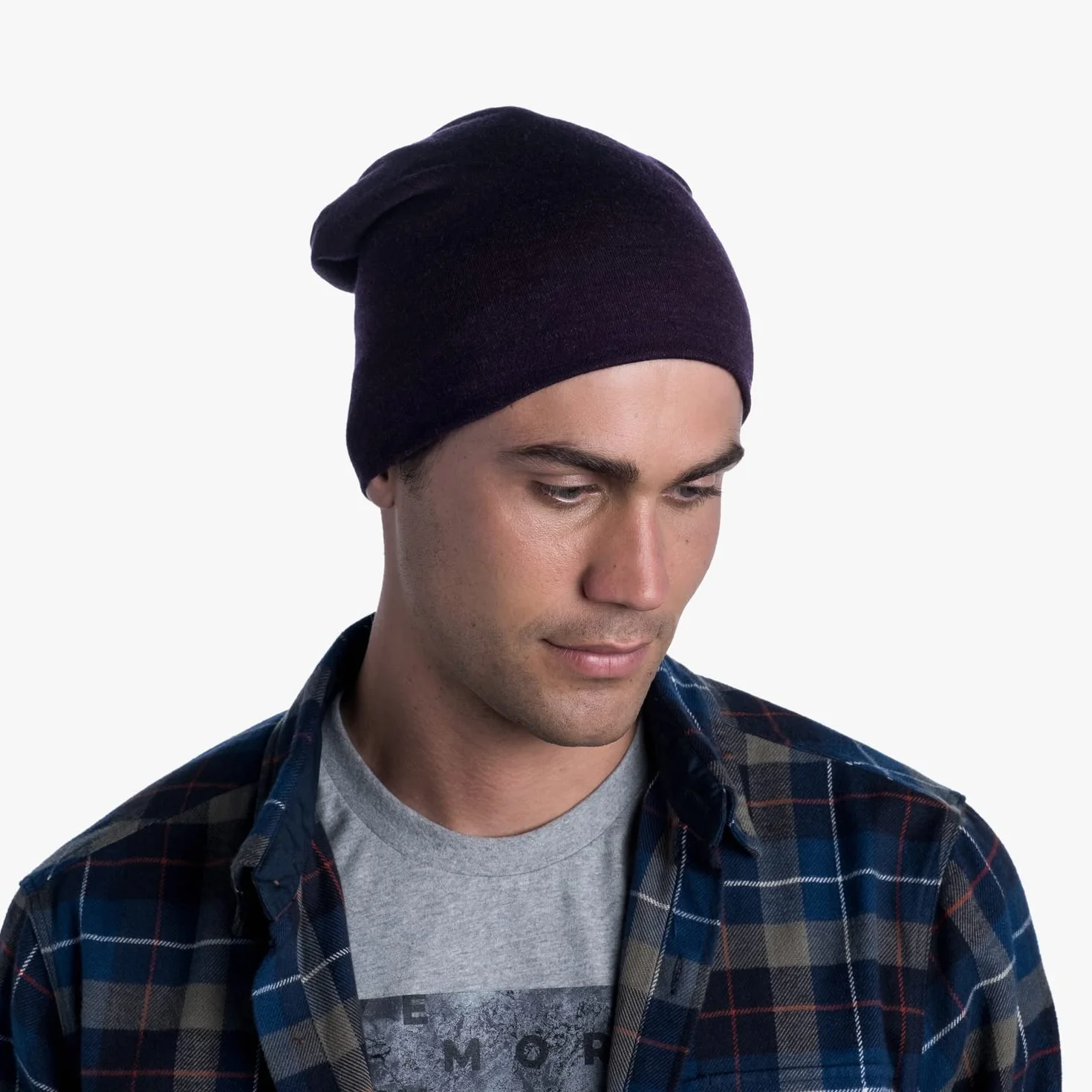 Buff Dla Dorosłych Merino Thermal Czapka Wełniana, Granatowy, 30