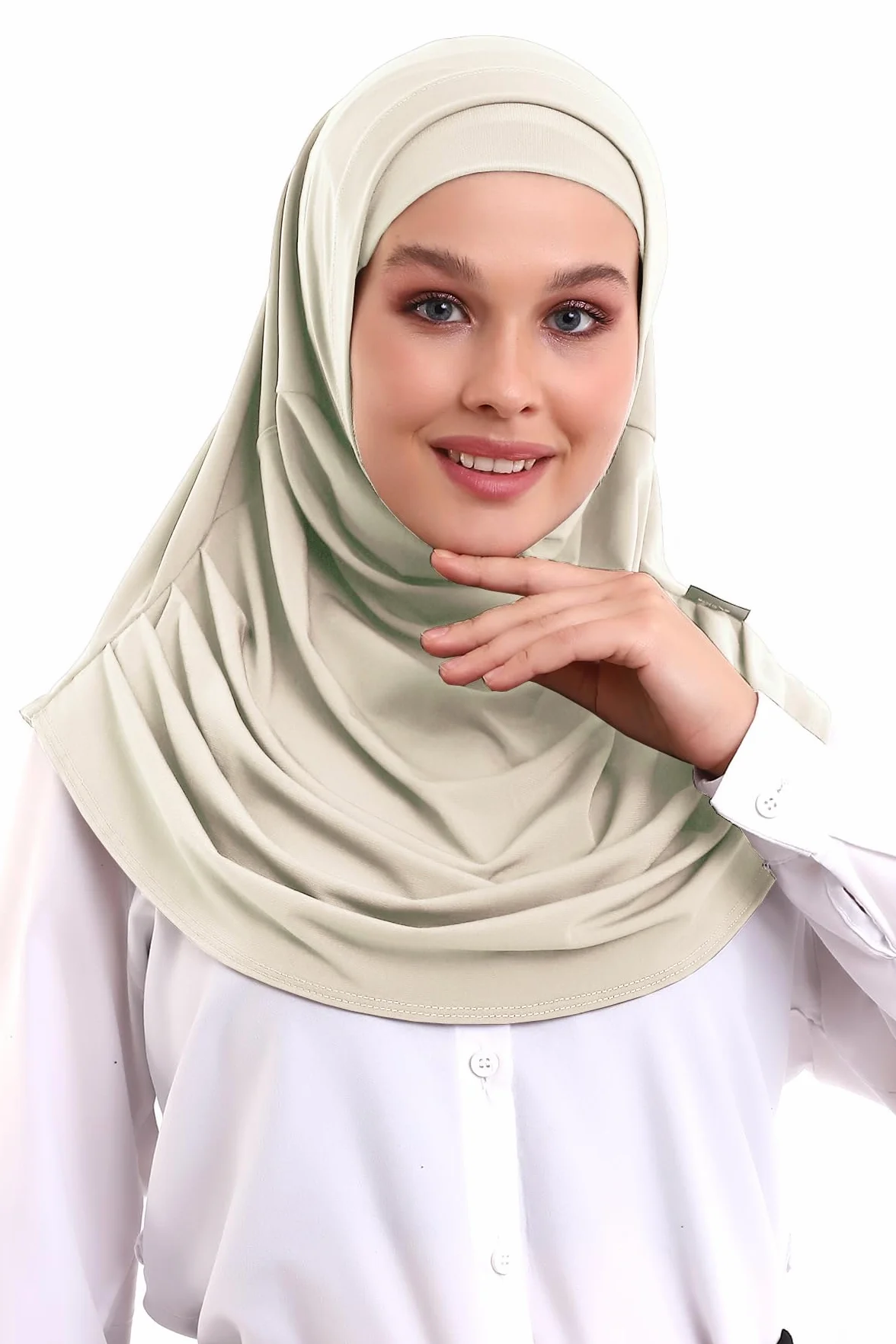 ihvan online, Hidżab szaliki dla kobiet, gotowe do noszenia, lekka i wygodna chusta na głowę, Instant Turban, Jersey, wstępnie szyte