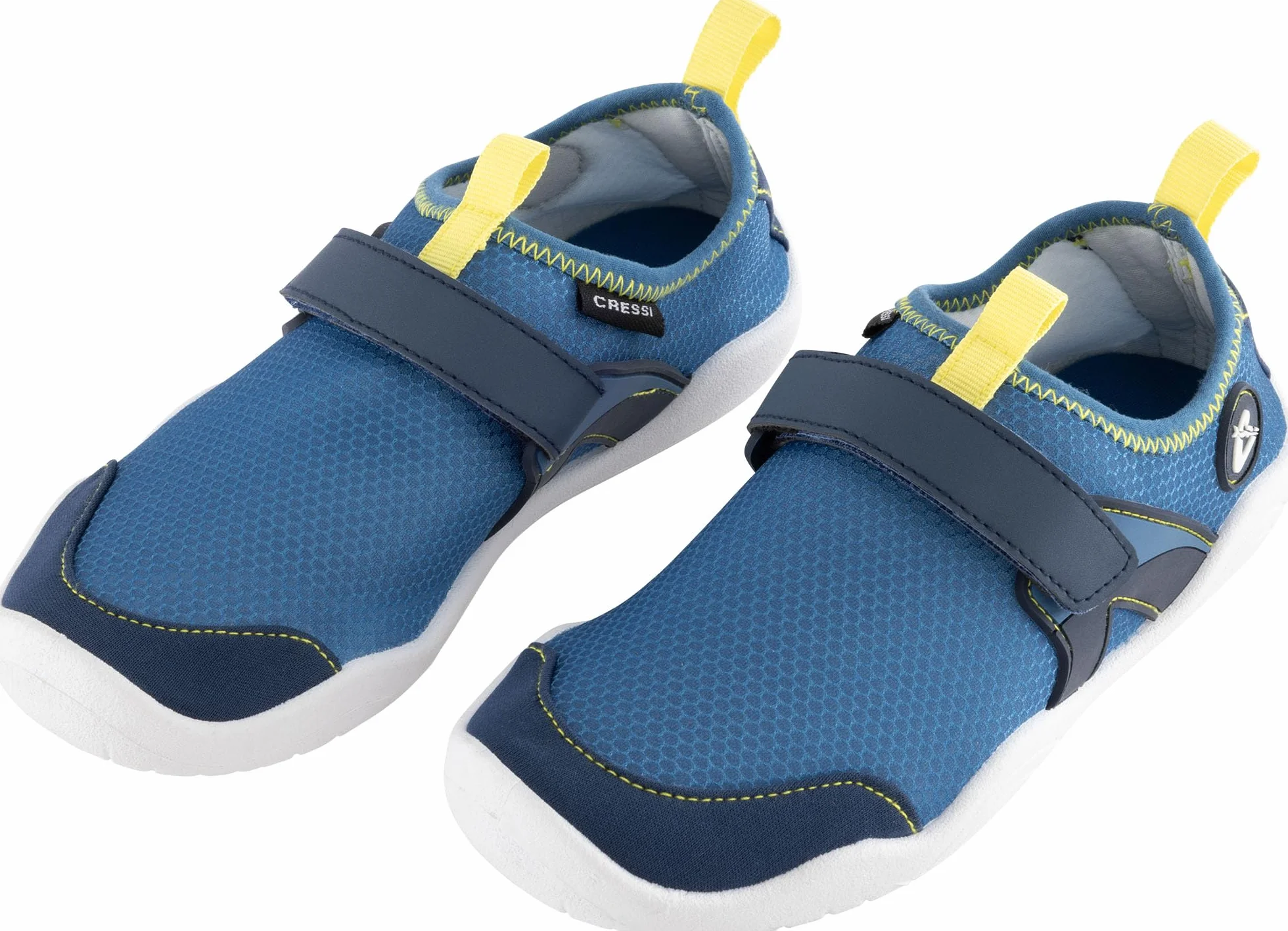CRESSI Lunar Shoes Blue/Lime 29 - Buty Junior Idealne do odkrywania wodnego świata, idealne na letnie przygody, niebieskie/limonkowe, 29