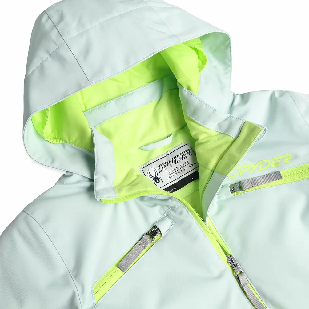Spyder CAMILLE JACKET, Girls, Winter Green, S