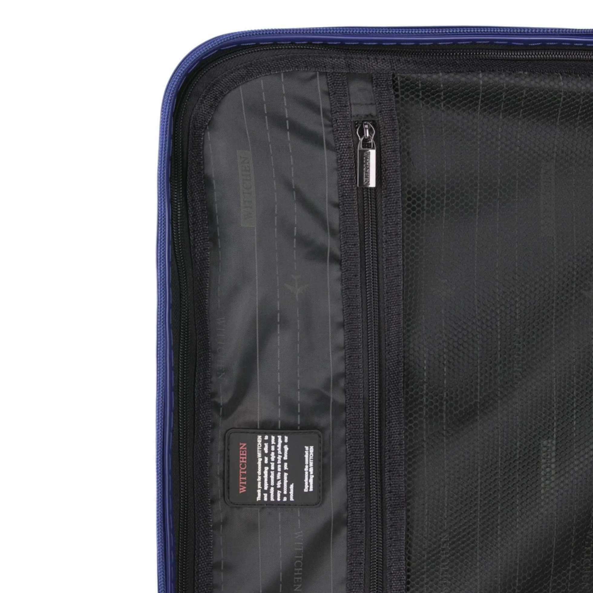 WITTCHEN Walizka bagaż podręczny twarda ABS 36L 55x40x20 cm Ciemnoniebieski
