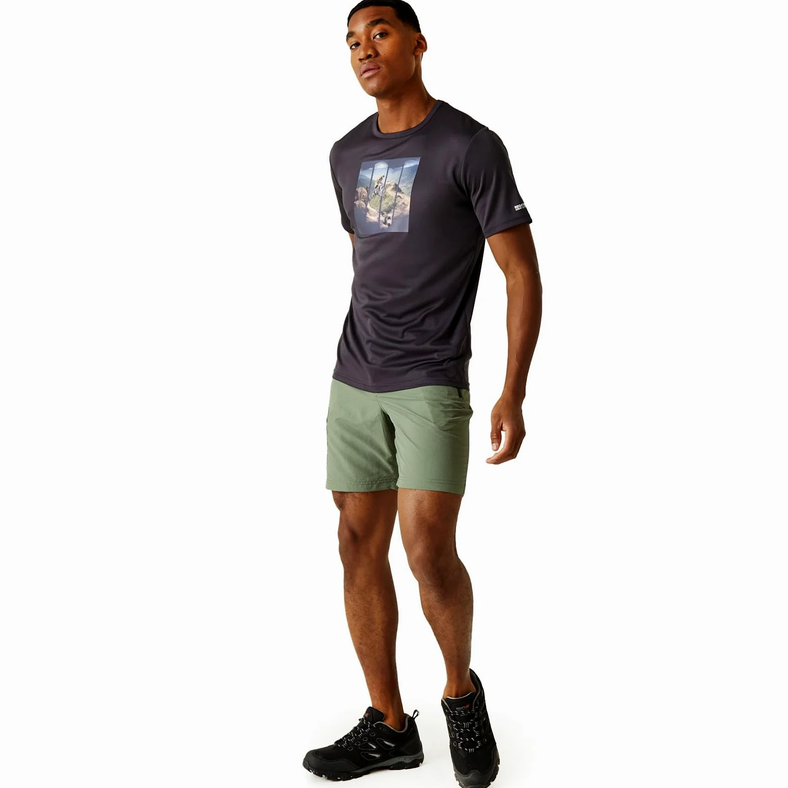 Regatta Regatta Męskie Spodenki Trekkingowe Leesville Ii Multi Pocket - Shorty Mężczyźni