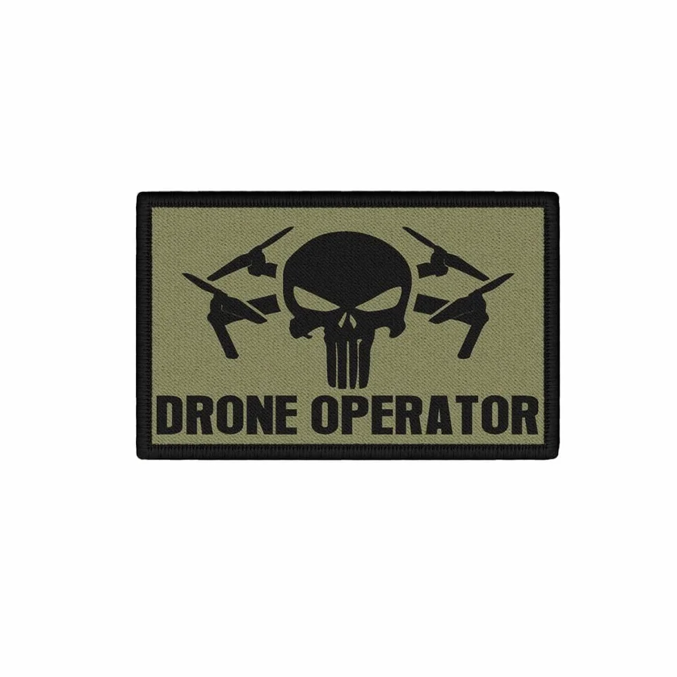 Copytec Patch drony Skull Operator Bundeswehr UAV Army rzep naszywka liv#44451