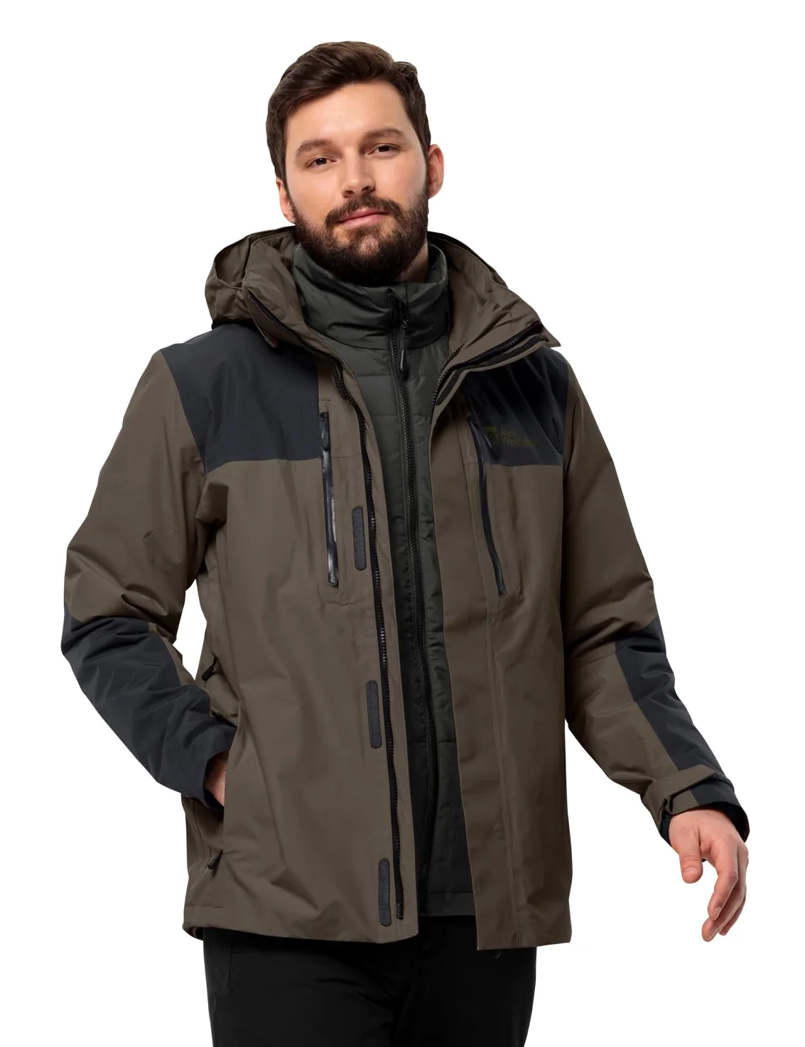 Jack Wolfskin Kurtka Mężczyźni Jasper 3in1 Jkt M