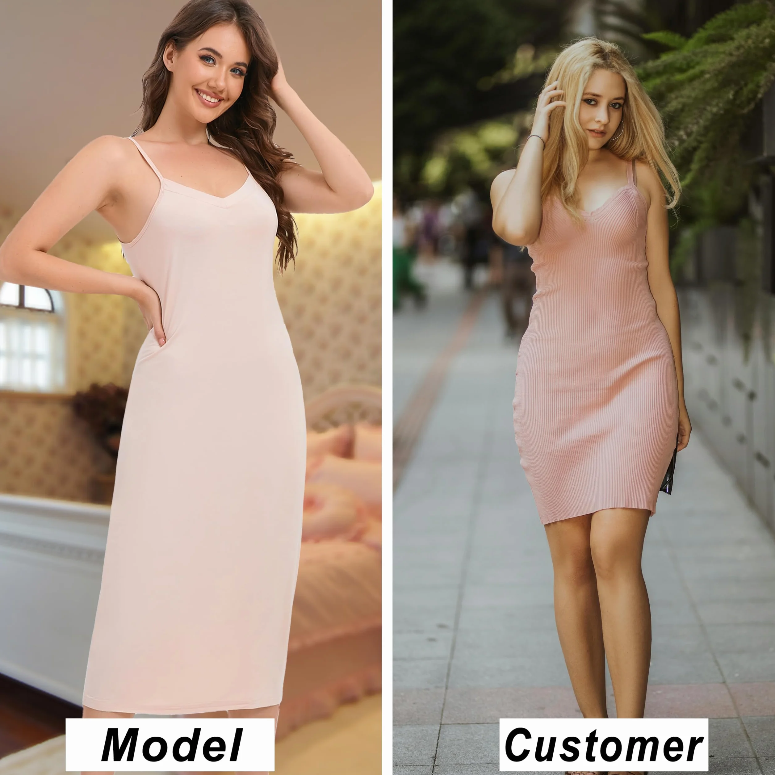 Bielizna damska długa brzmiąca koszula nocna damska letnia seksowna halka długie pełne slipy na ramiączkach spaghetti sukienka negligee halka Full Slip damska długa halka