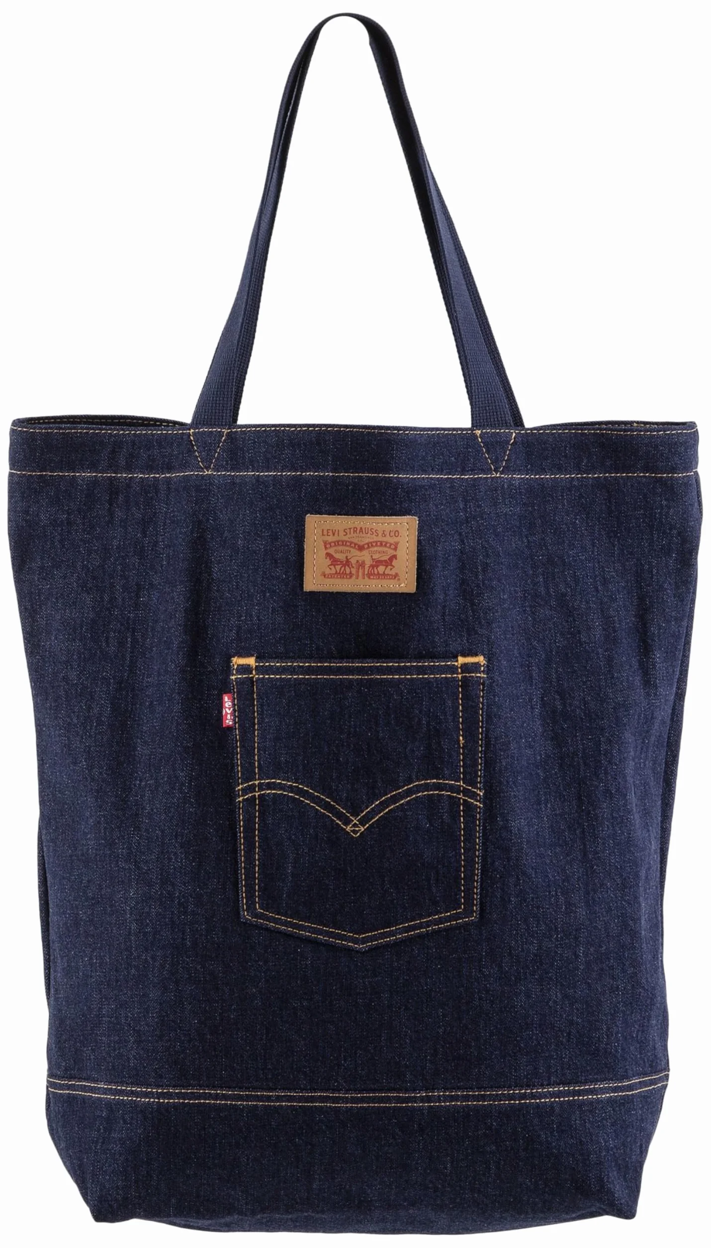 Levi's Torba z tylną kieszenią granatowa 31x14x45 cm