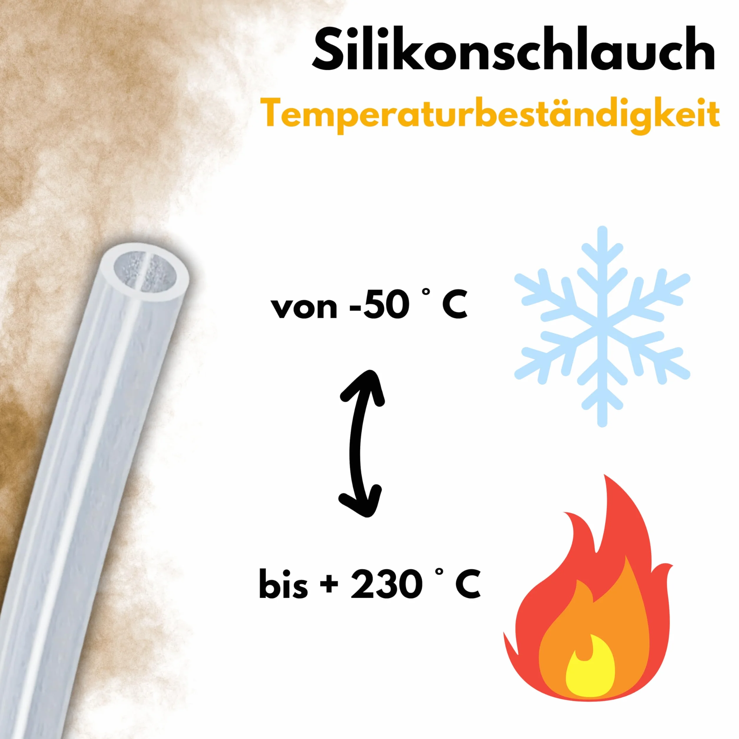 wąż silikonowy, 50 rozmiarów, towar na metry, jakość dostosowana do kontaktu z żywnością, odporny na wysokie temperatury, rozmiar: 4 x 6 mm