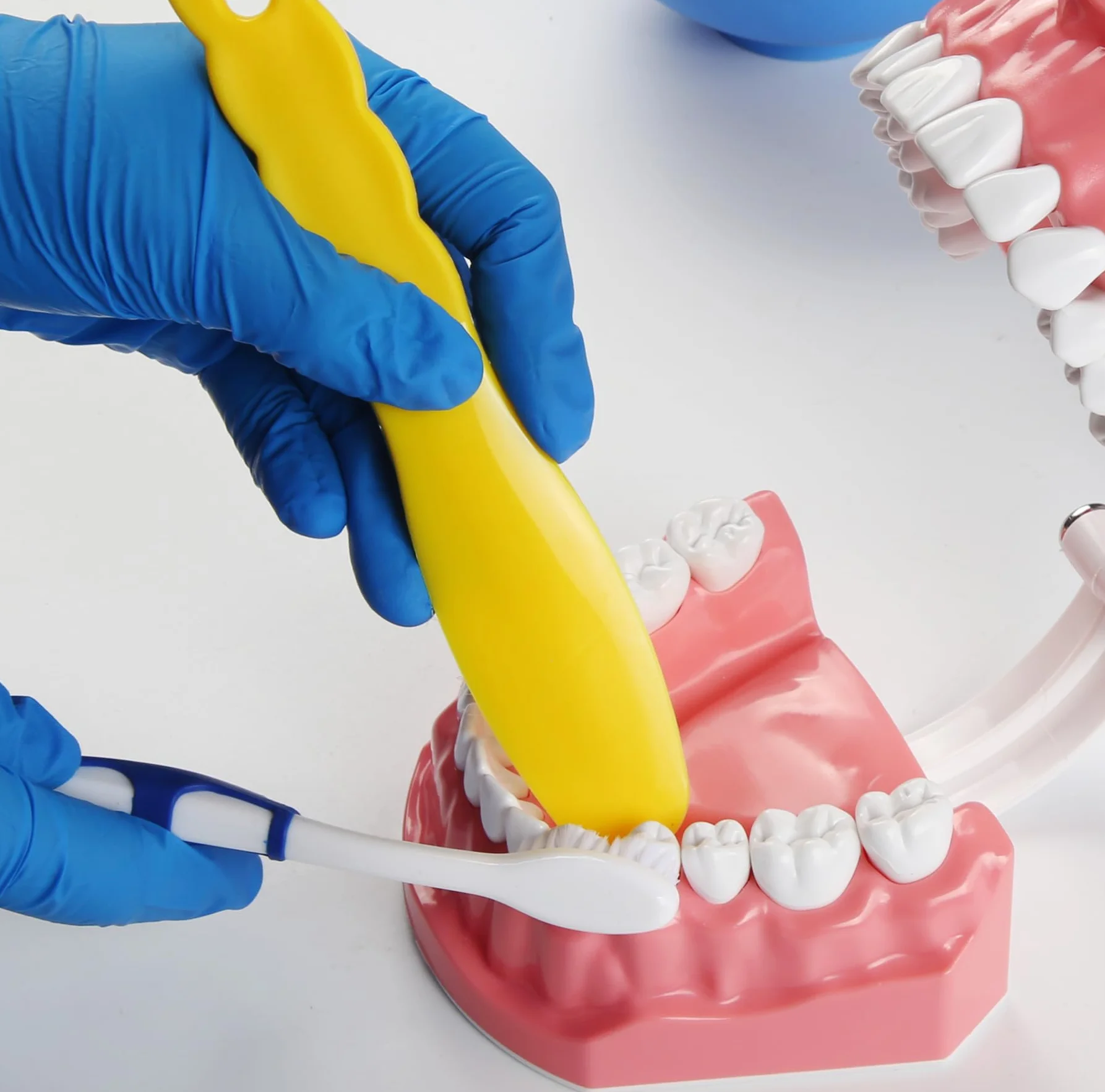 Miska do mieszania w laboratorium dentystycznym, gumowa, elastyczna szpatułka z tworzywa sztucznego, do odcisku alginianu, materiałów gipsowych (6