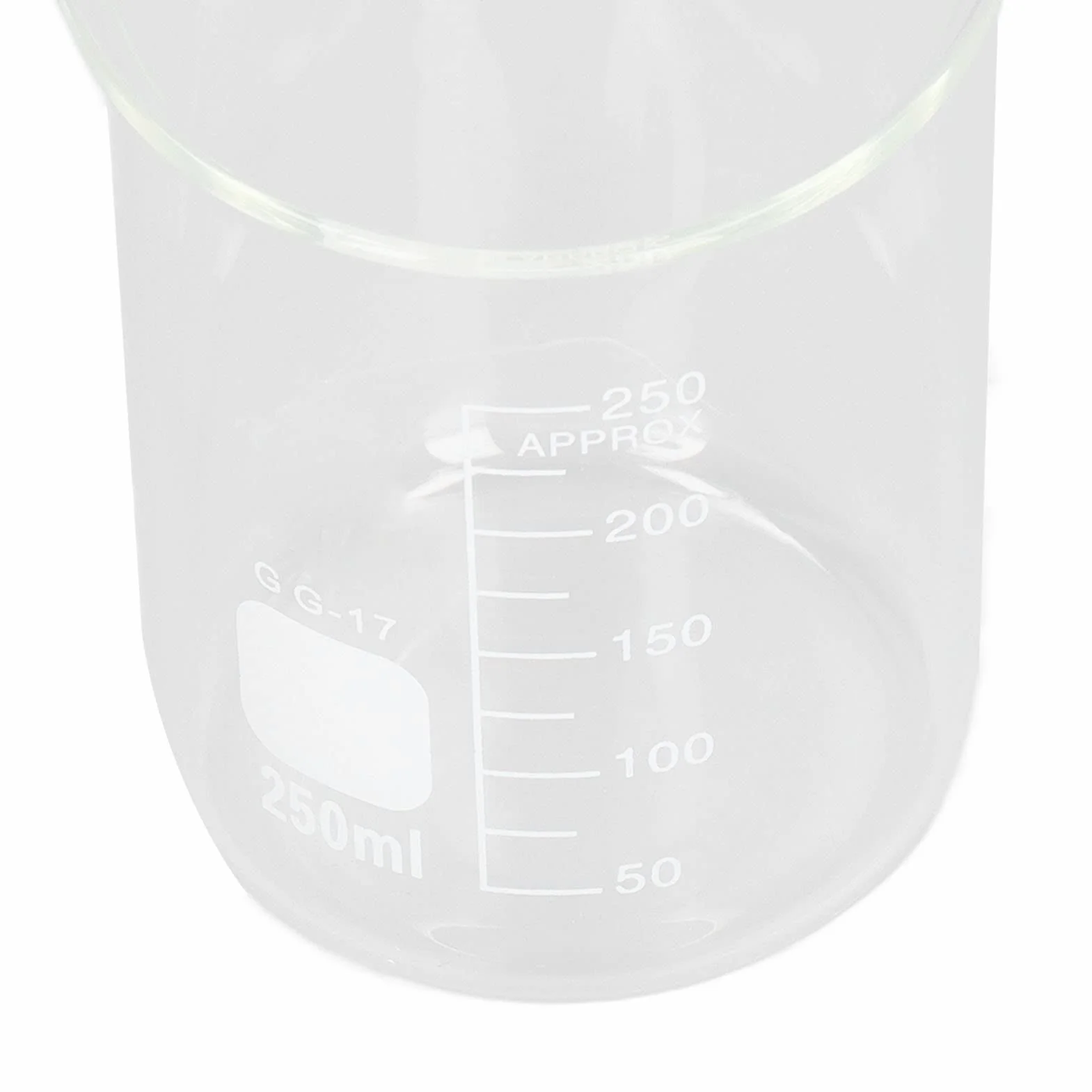 Fafeicy 10PCS Scientific Beaker Zestaw, Szkło Borokrzemowe, 250 Ml