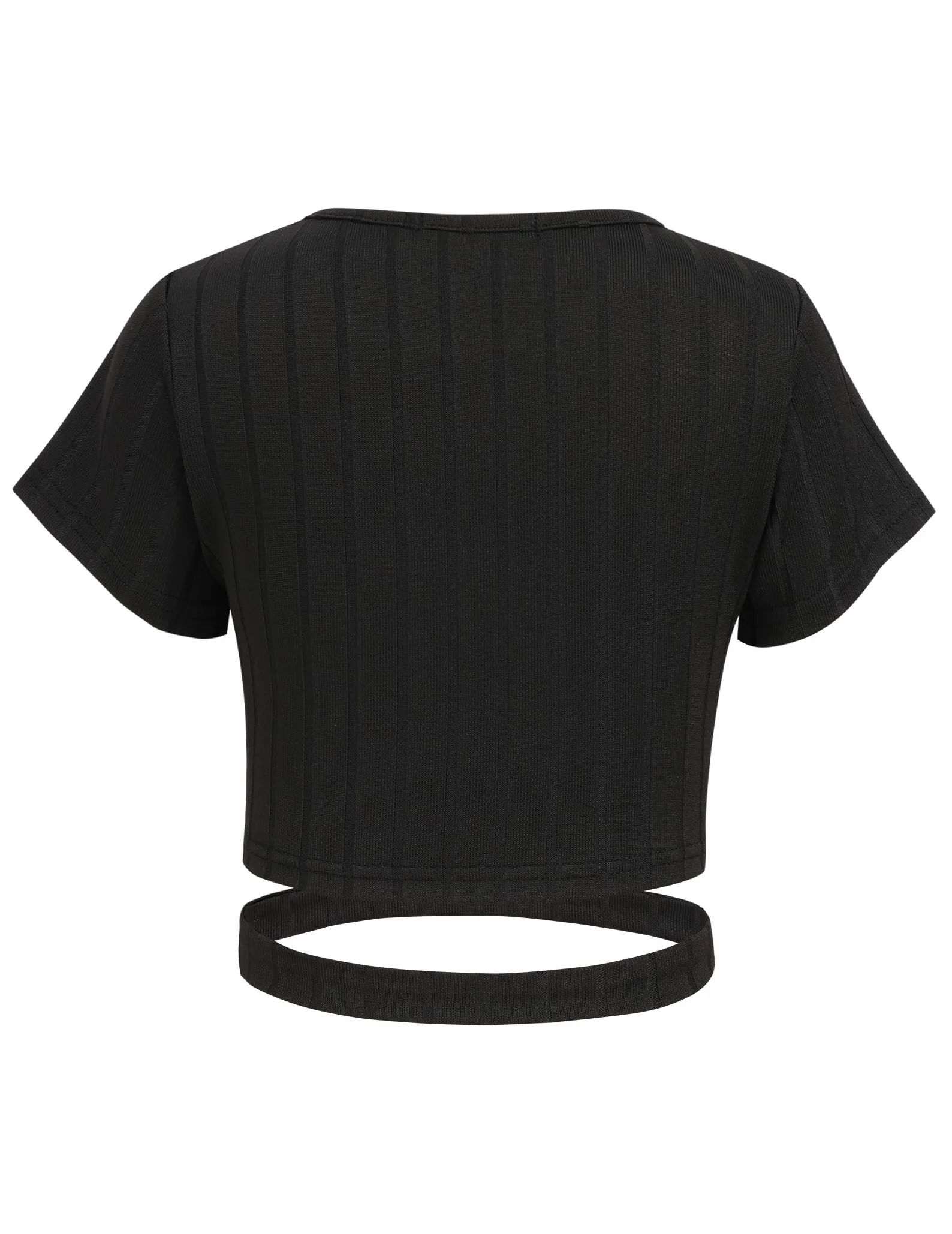Arshiner Dziewczęcy T-shirt krótki dziecięcy na lato dla dziewczynek 8-15 lat