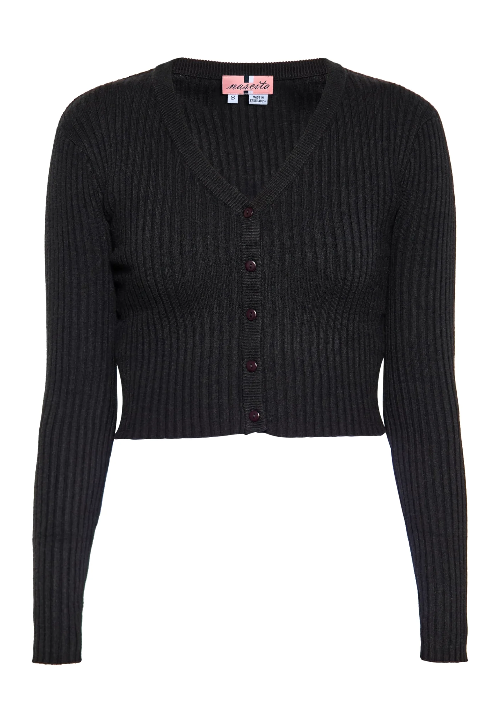 SWIRLY Cropped kardigan damski 72435498
