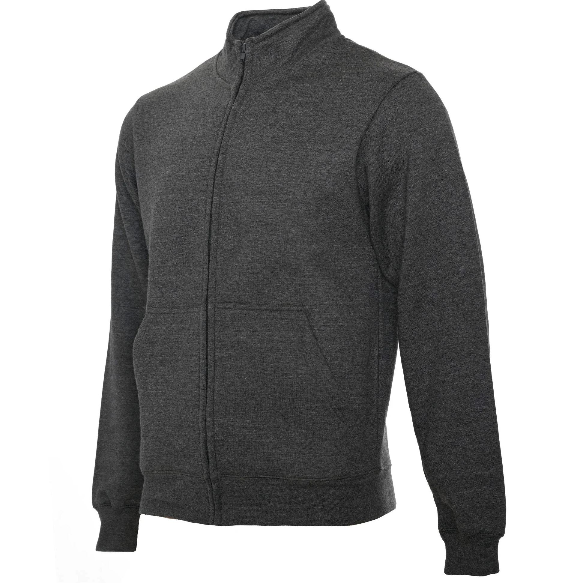 ROCK-IT Apparel I bluza męska bez kaptura, bluza męska ze stójką i zamkiem błyskawicznym [S-5XL], jakość premium z polarową stroną wewnętrzną, wiele kolorów