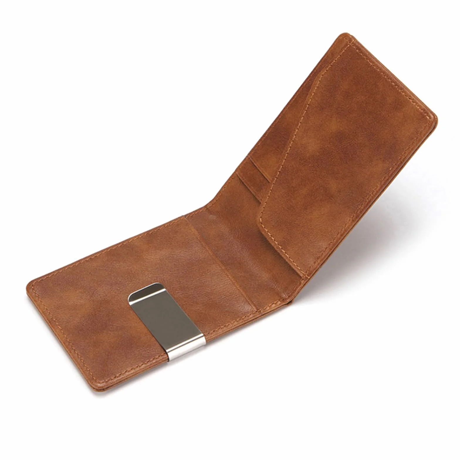 Zacisk do pieniędzy męski, Slim Wallet z zaciskiem do pieniędzy, Money Clip, Ultralekkie etui na karty, Kompaktowe etui na karty kredytowe RFID, Minimalistyczny portfel z zaciskiem do