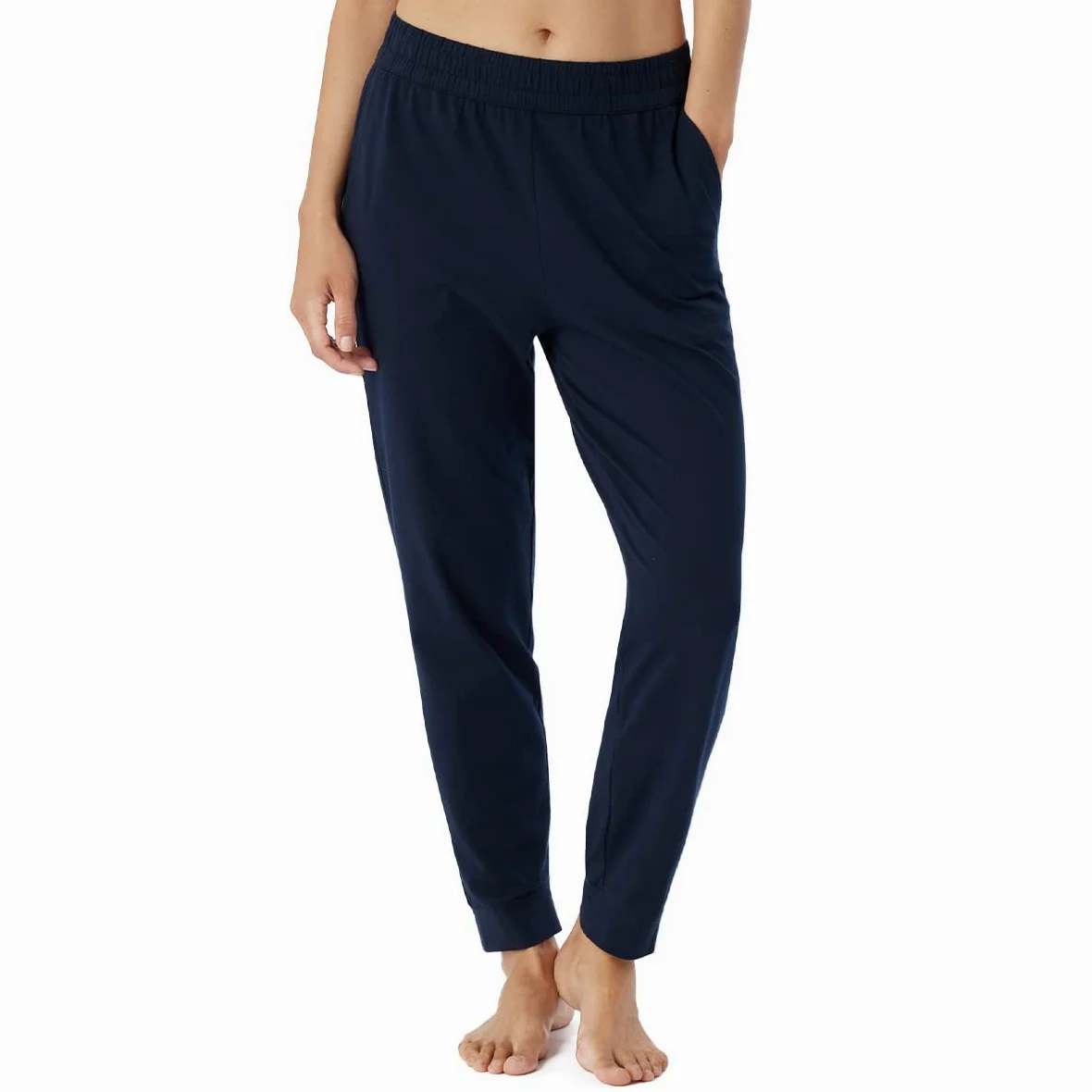Schiesser Damen Schlafhose lang Baumwolle Mix + Relax