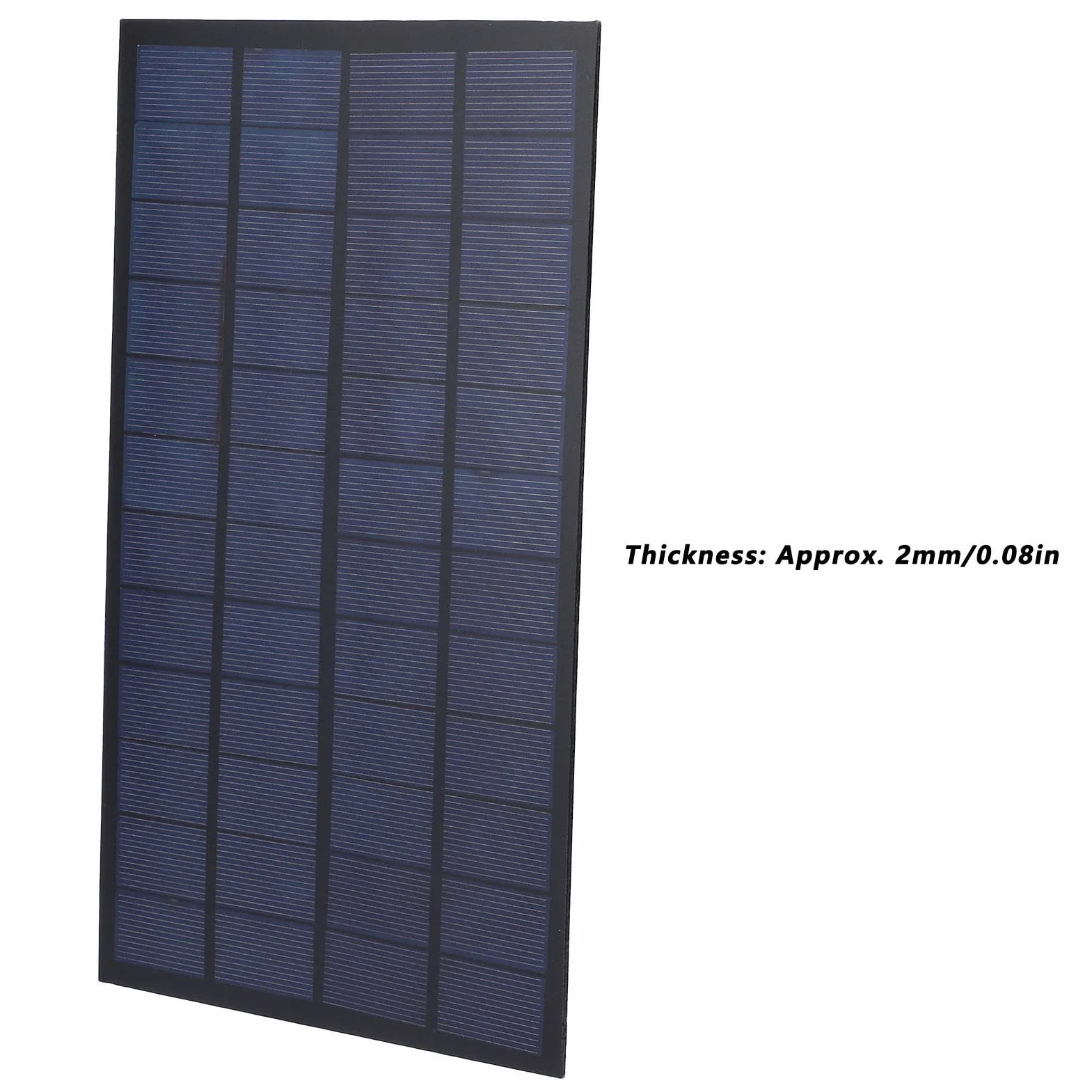 szt. DC 12V 7W Mini Panel Słoneczny, Polikrystaliczne Panele Słoneczne, Wysoki Współczynnik Konwersji Słoneczna ładowarka Epoksydowa do światła Trawnika