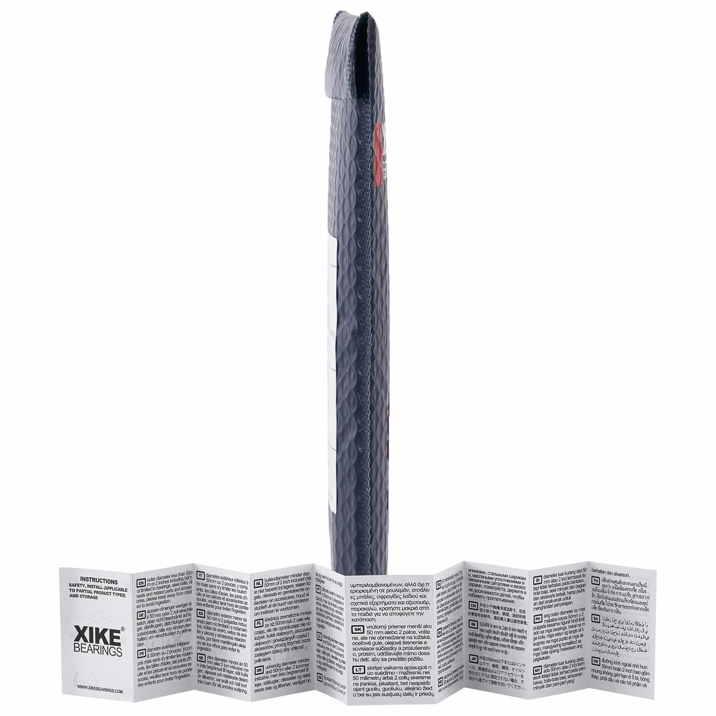XiKe 2 szt 6000-2RS Łożyska kulkowe 10x26x8mm Gumowe uszczelnione 6000RS Stal chromowa łożyska kulkowe zwykłe.