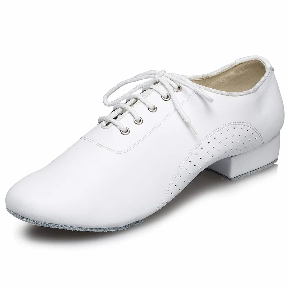 Męskie buty skórzane Latin Jazz do tańca towarzyskiego Model L173