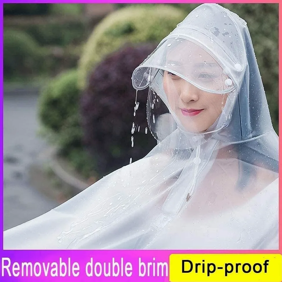 Poncho rowerowe Męskie damskie Kolarstwo Rowerowe płaszcze przeciwdeszczowe Peleryna przeciwdeszczowa Poncho Wiatroszczelny płaszcz przeciwdeszczowy z kapturem Pokrowiec na hulajnogę (zielony 3XL)