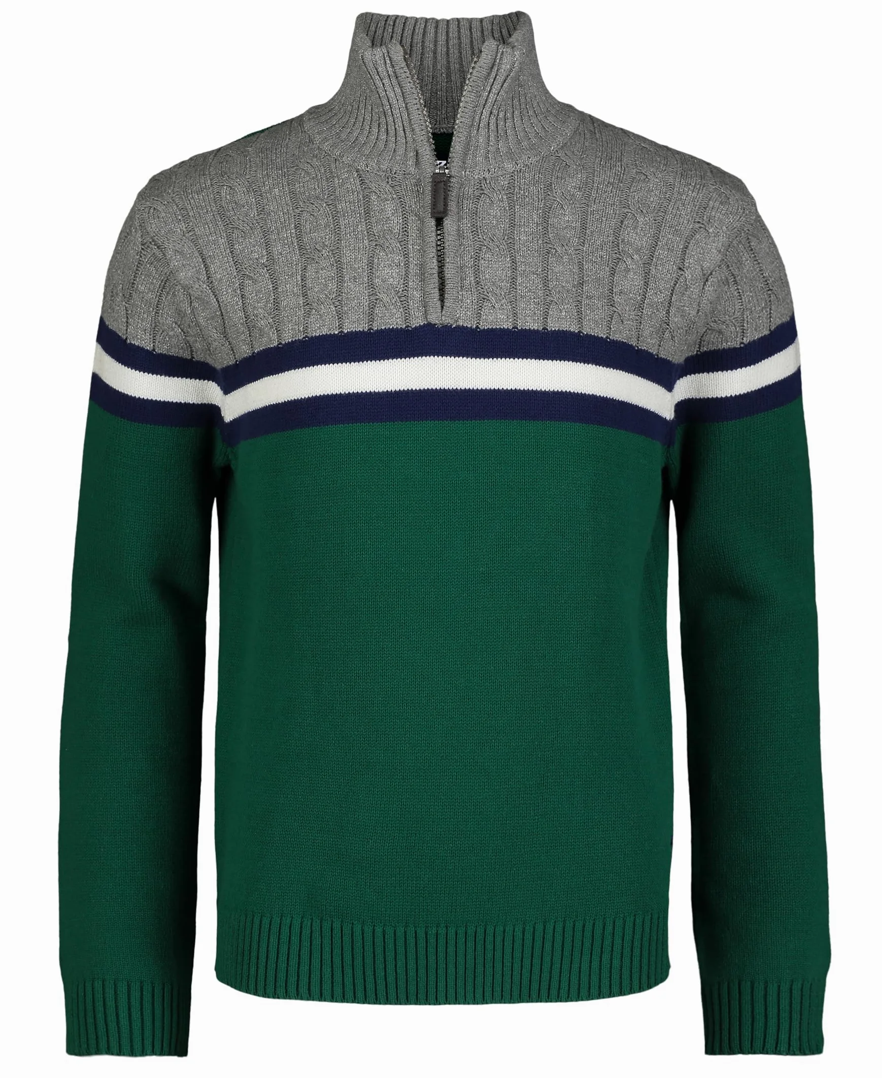 Izod Sweter pullover Chłopcy Quarter Zip Pullover Sweater