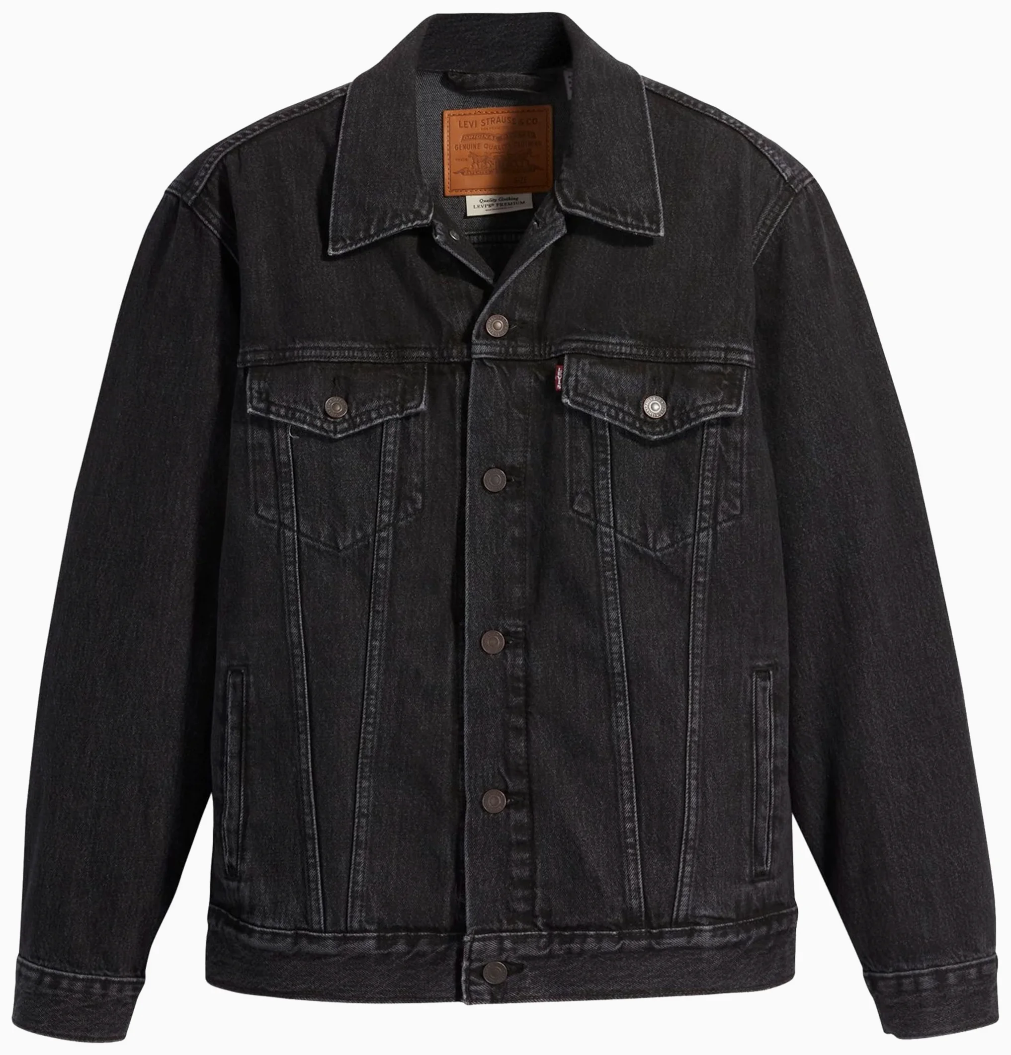 Levi's Płaszcz Mężczyźni Relaxed Fit Trucker Ceket