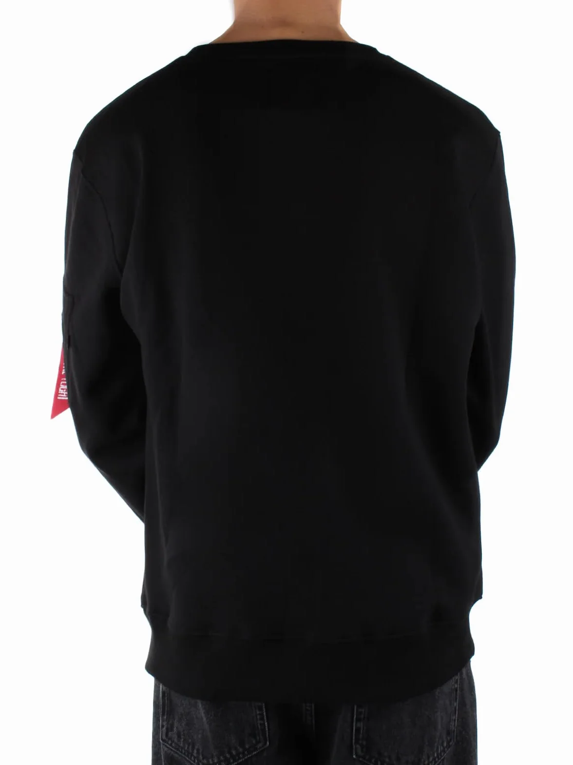 Alpha Industries Sweter pullover Mężczyźni Alpha Industries Bluza Label Sweater dla mężczyzn (1 w zestawie)
