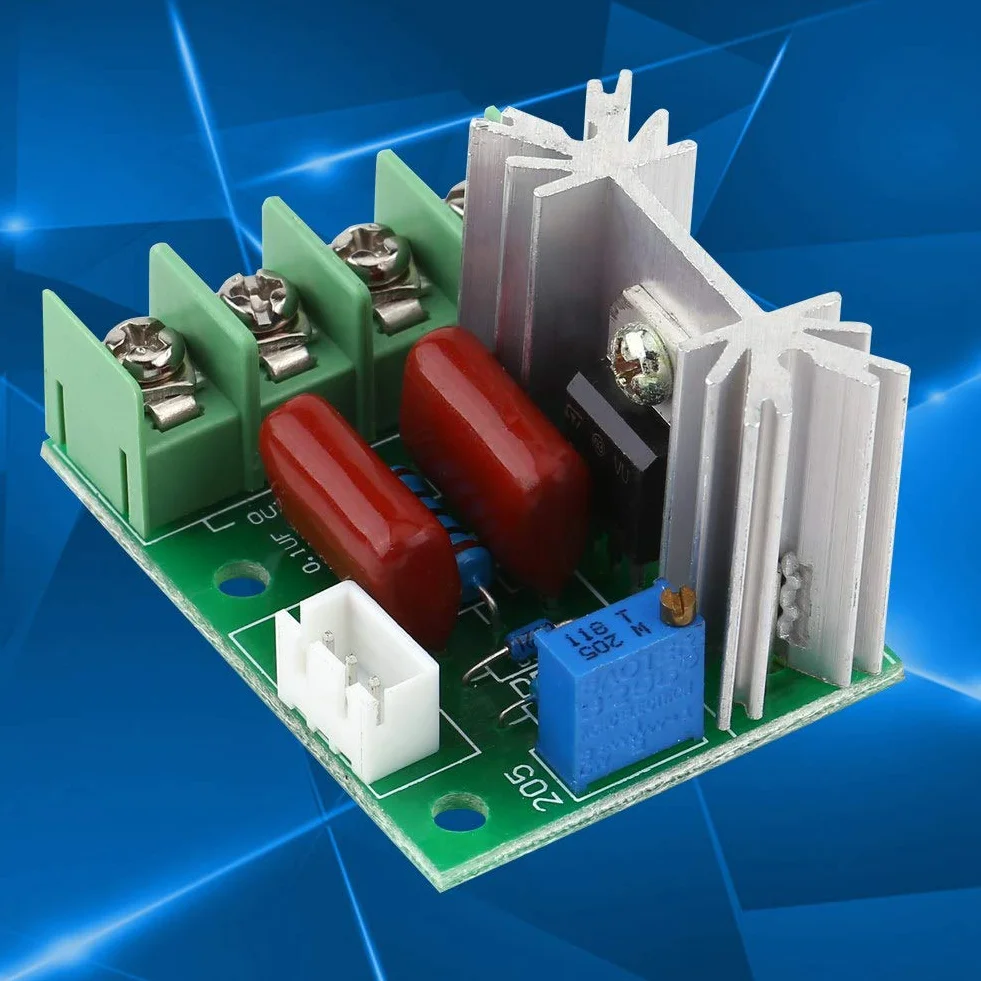 Elektryczny regulator napięcia SCR 2000W AC 50-220V moduł stabilizatora transformatora ściemniacz