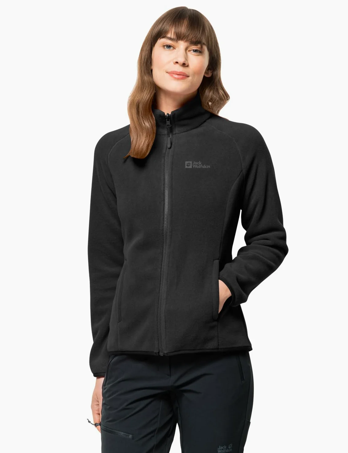 Jack Wolfskin Kurtka polarowa Kobiety MOONRISE FZ W