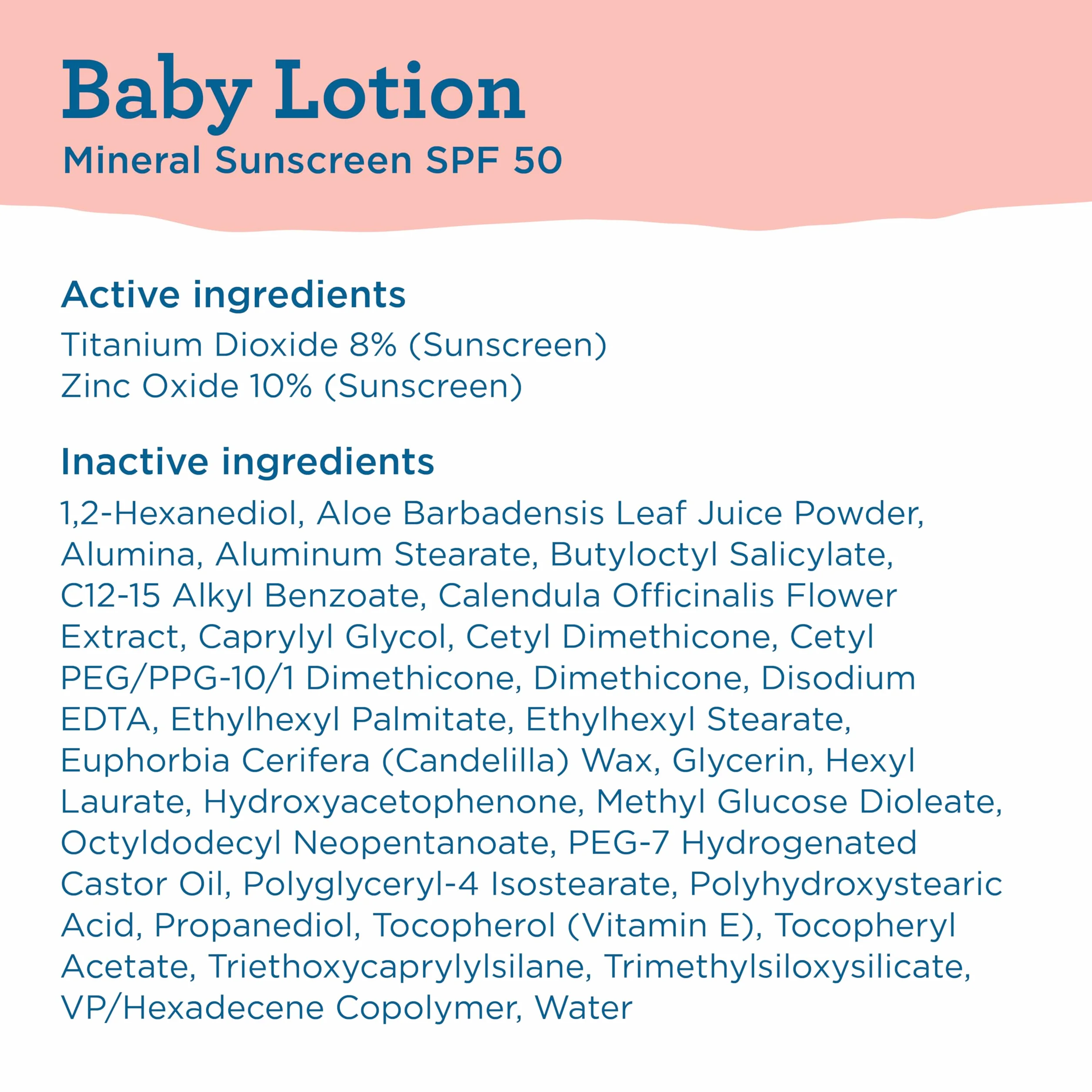 BLUE LIZARD Baby Mineral Sunscreen - No Chemical Actives - SPF 50+ UVA/UVB Protection, 5 Ounce Tube