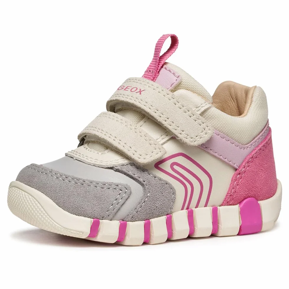 Geox Niemowlęta - dziewczynki B Iupidoo GirlButy First Walker Shoe