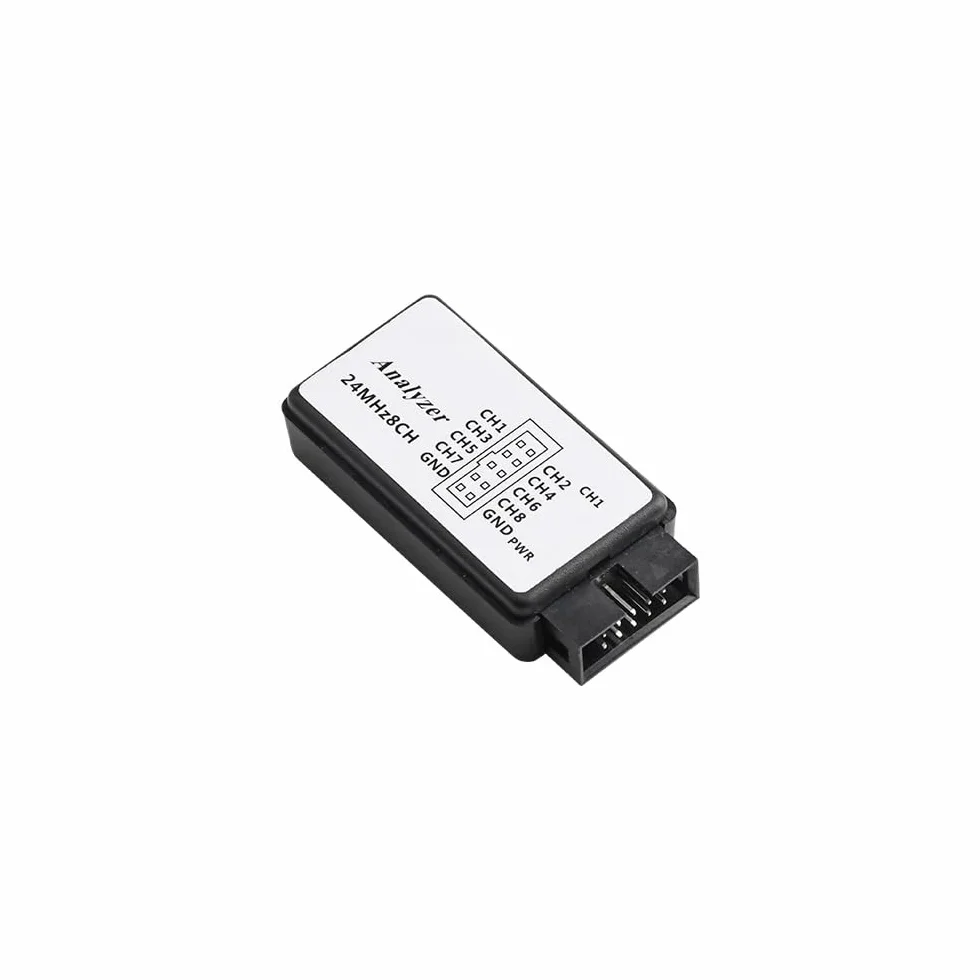 1 szt. Analizator stanów logicznych USB 24 MHz 8-kanałowy debuger dla ARM FPGA 24M 8CH