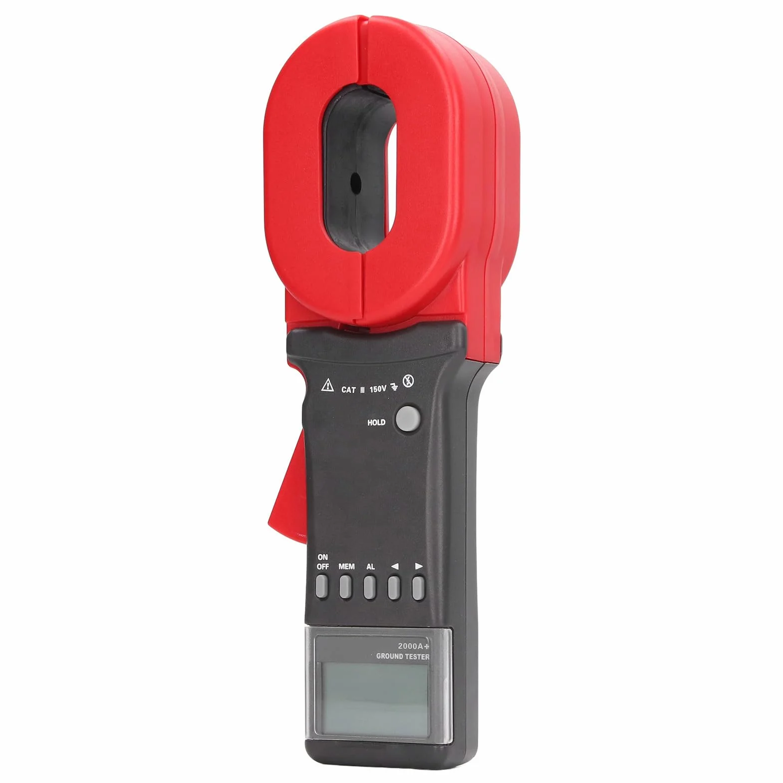 ETCR2000A+ tester rezystancji zaciskowych, cyfrowy tester uziemienia LCD 0,01 Ω - 200 Ω