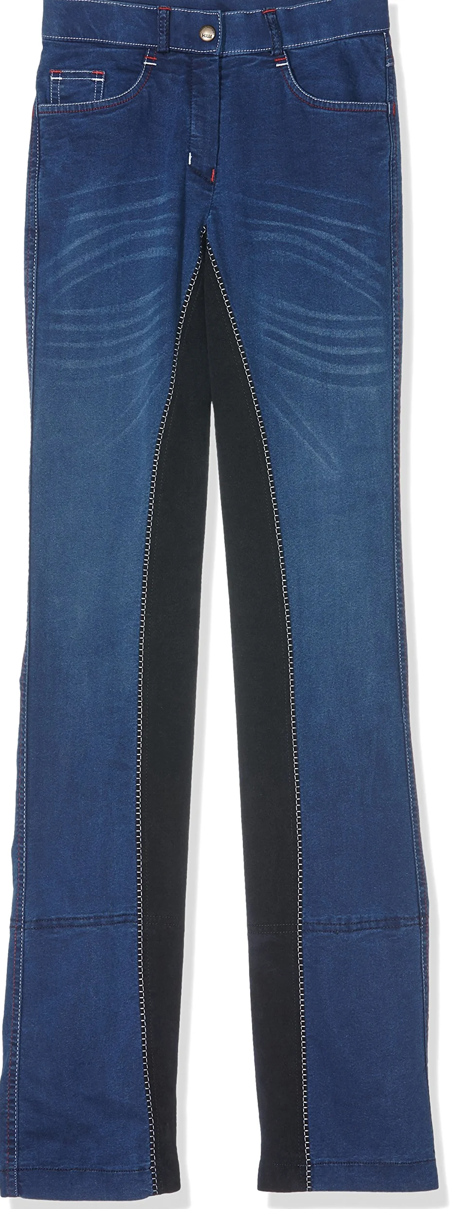 HKM 3087 bryczesy Summer Denim, dziewczęta i damskie, Alos pełne obszycie, 128-46 72-84