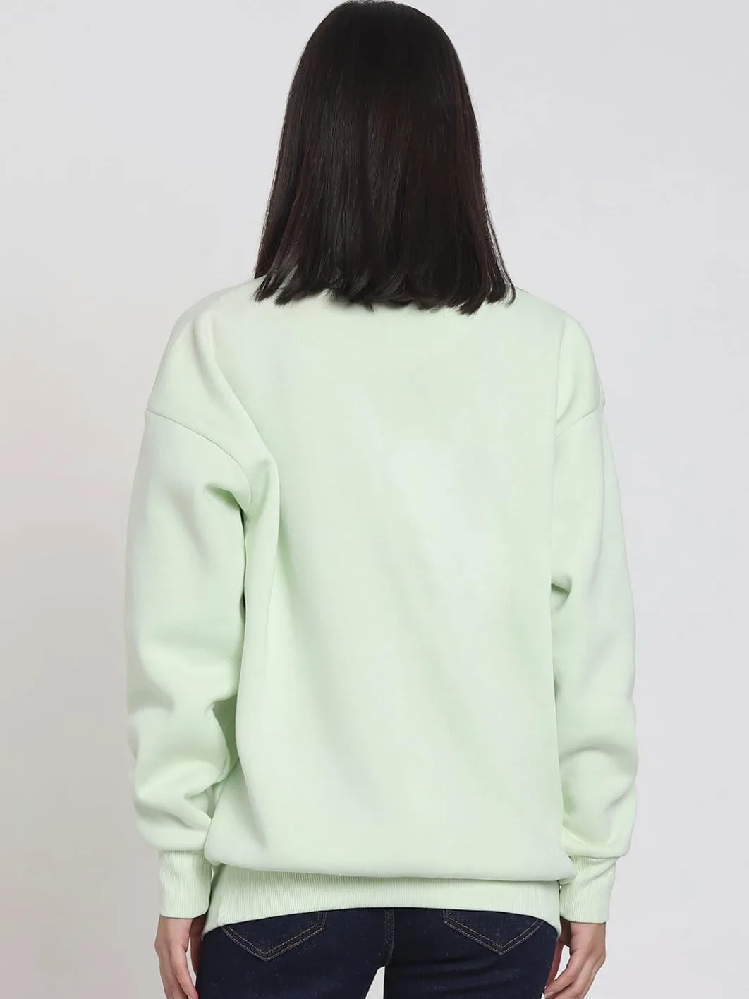 Bewakoof X Demon Slayer Snoopy Damska bluza oversize z mieszanki bawełny | Bewakoof Heavy Duty 1.0 | Damska bluza