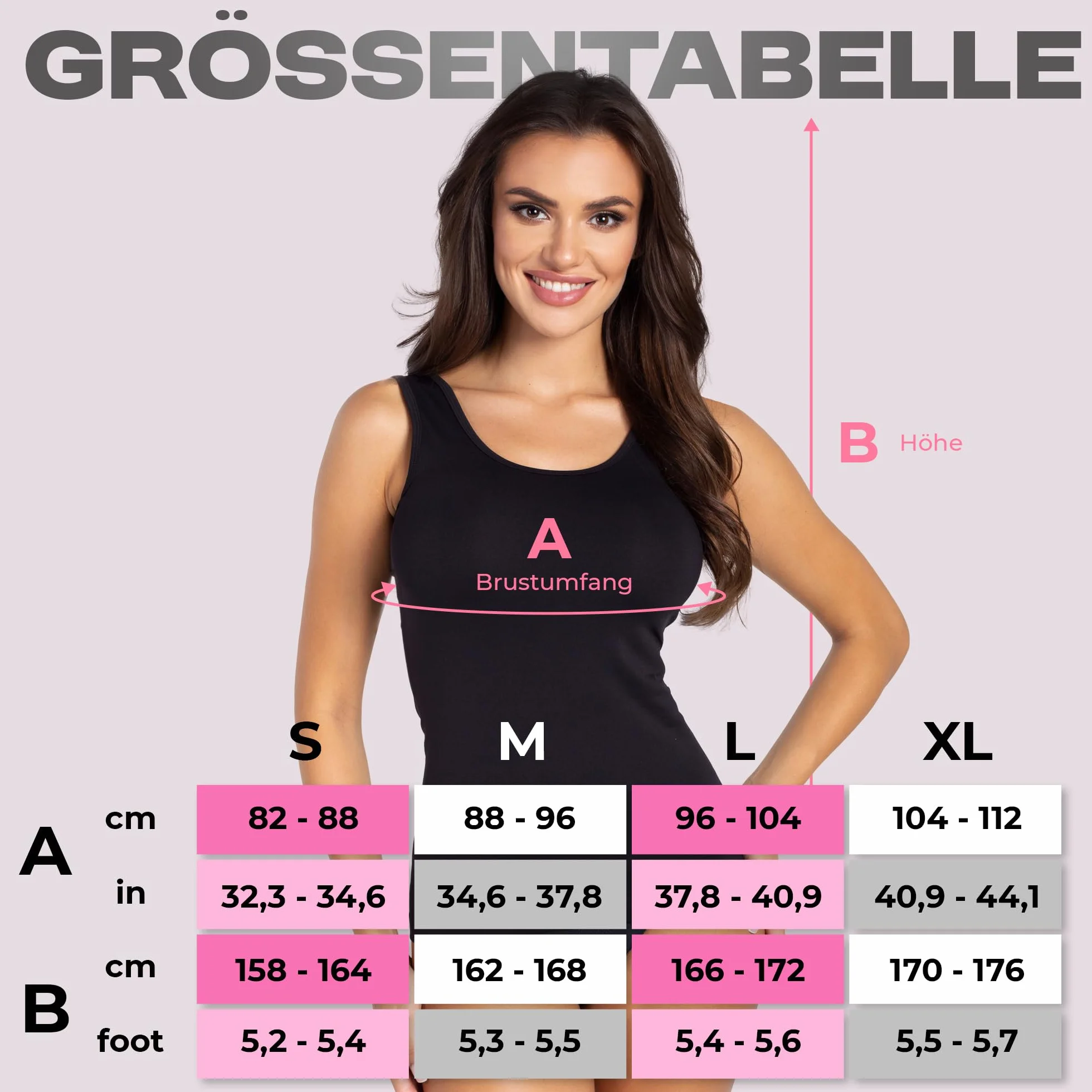 Gatta koszulka Tank Top z szerokimi ramiączkami, klasyczna, uniwersalna, jako bielizna, jako top wierzchni, elegancka, gładka, głęboki dekolt, elastyczna