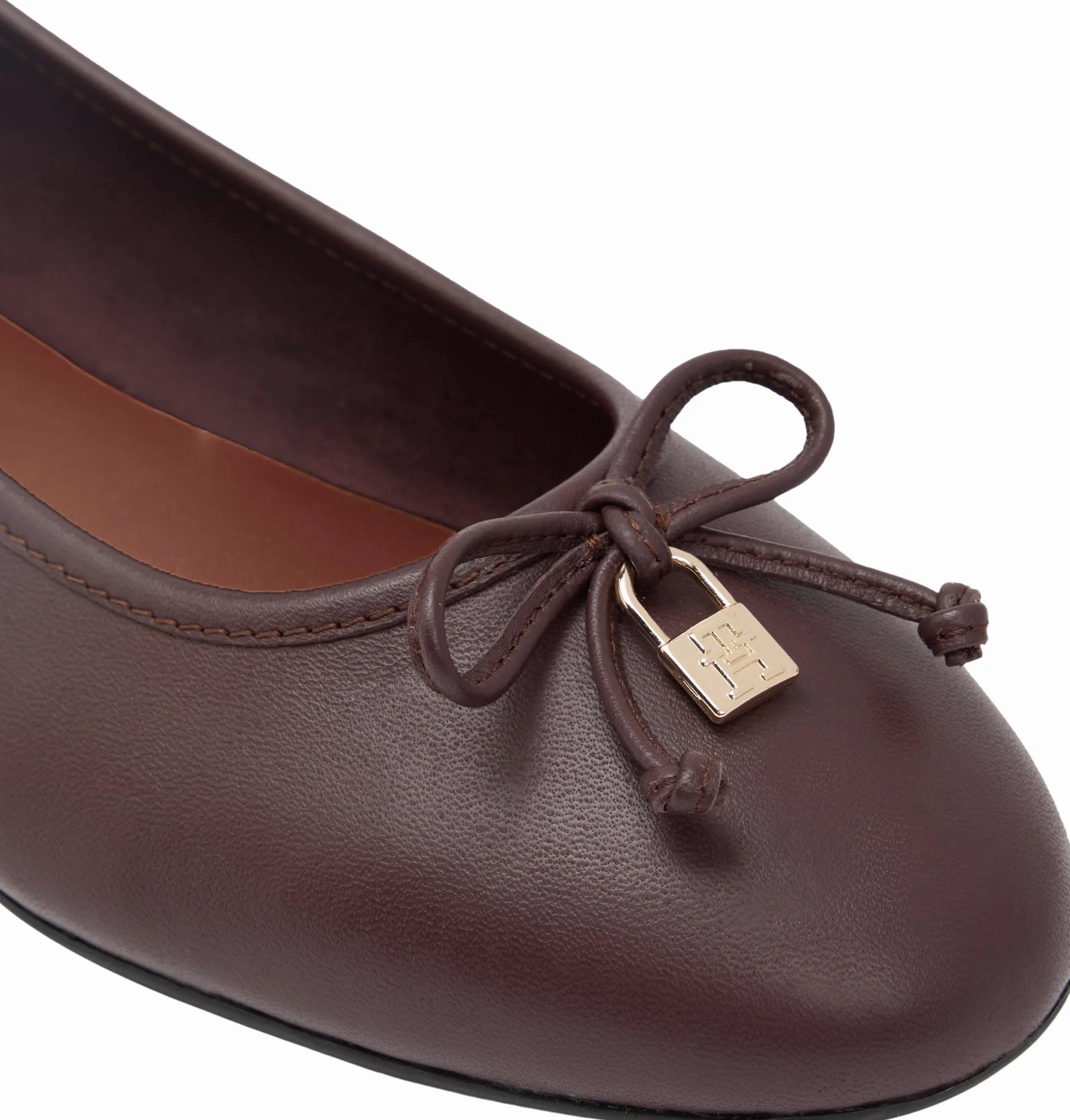 Tommy Hilfiger Kobiety Hilfiger Smooth Lthr Ballet Fw0fw09006Baleriny