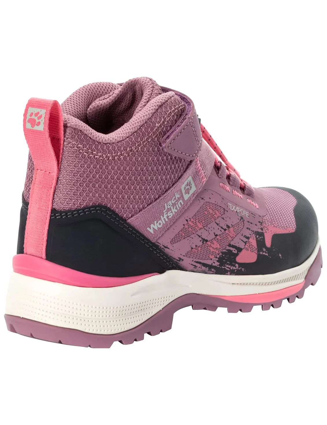 Jack Wolfskin Uniseks - dzieci Vili Hiker Texapore Mid Kbuty do chodzenia