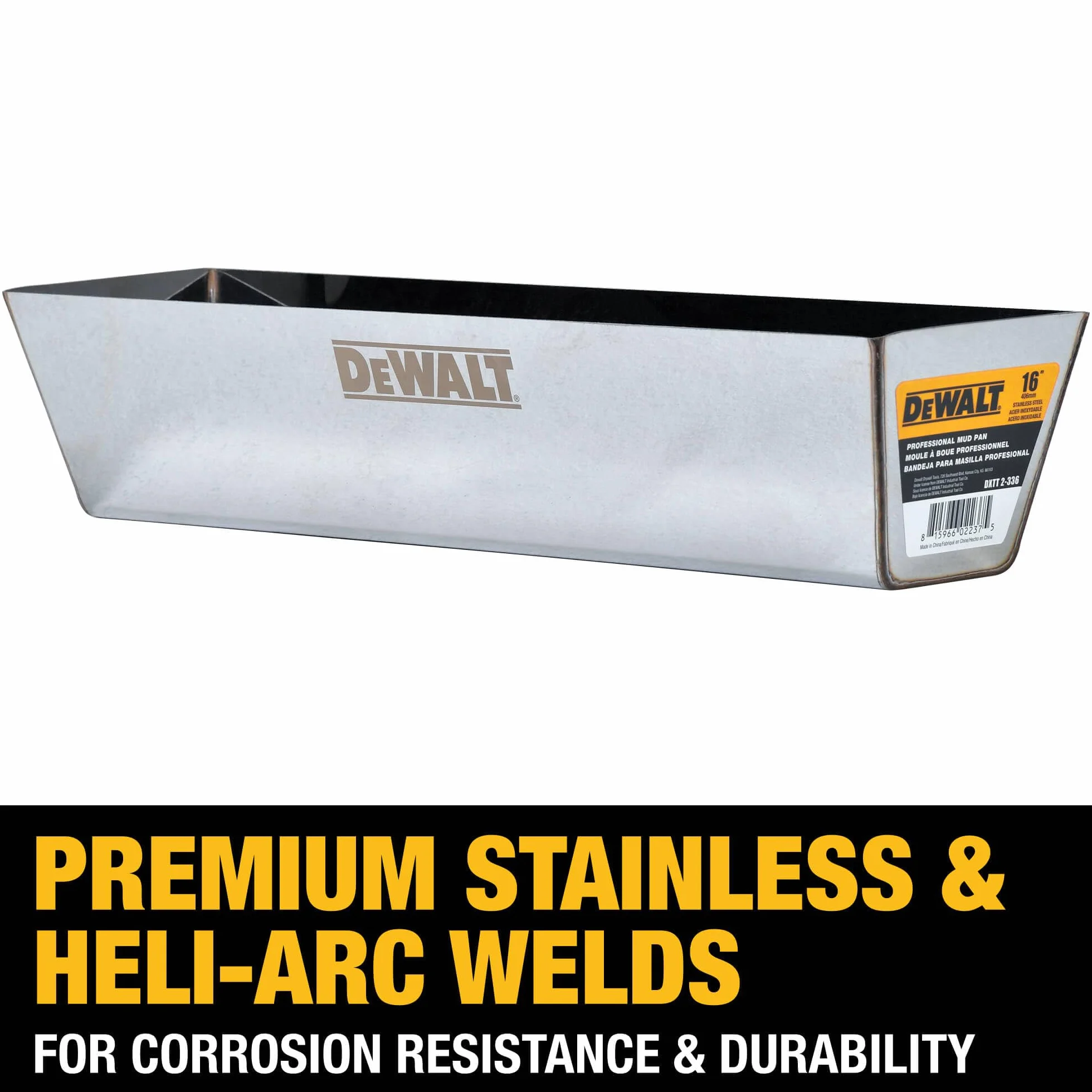 DEWALT 40.6 cm płyta gipsowo-kartonowa | stal nierdzewna | DXTT-2-336