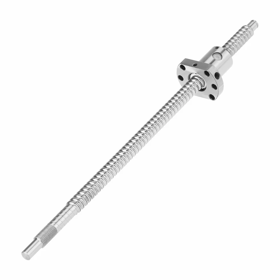 SFU1204 Rolowana śruba kulkowa bez podpór bocznych, śruba kulkowa Ballnut Anti-Backlash, długość 300mm, średnica śruby 12mm