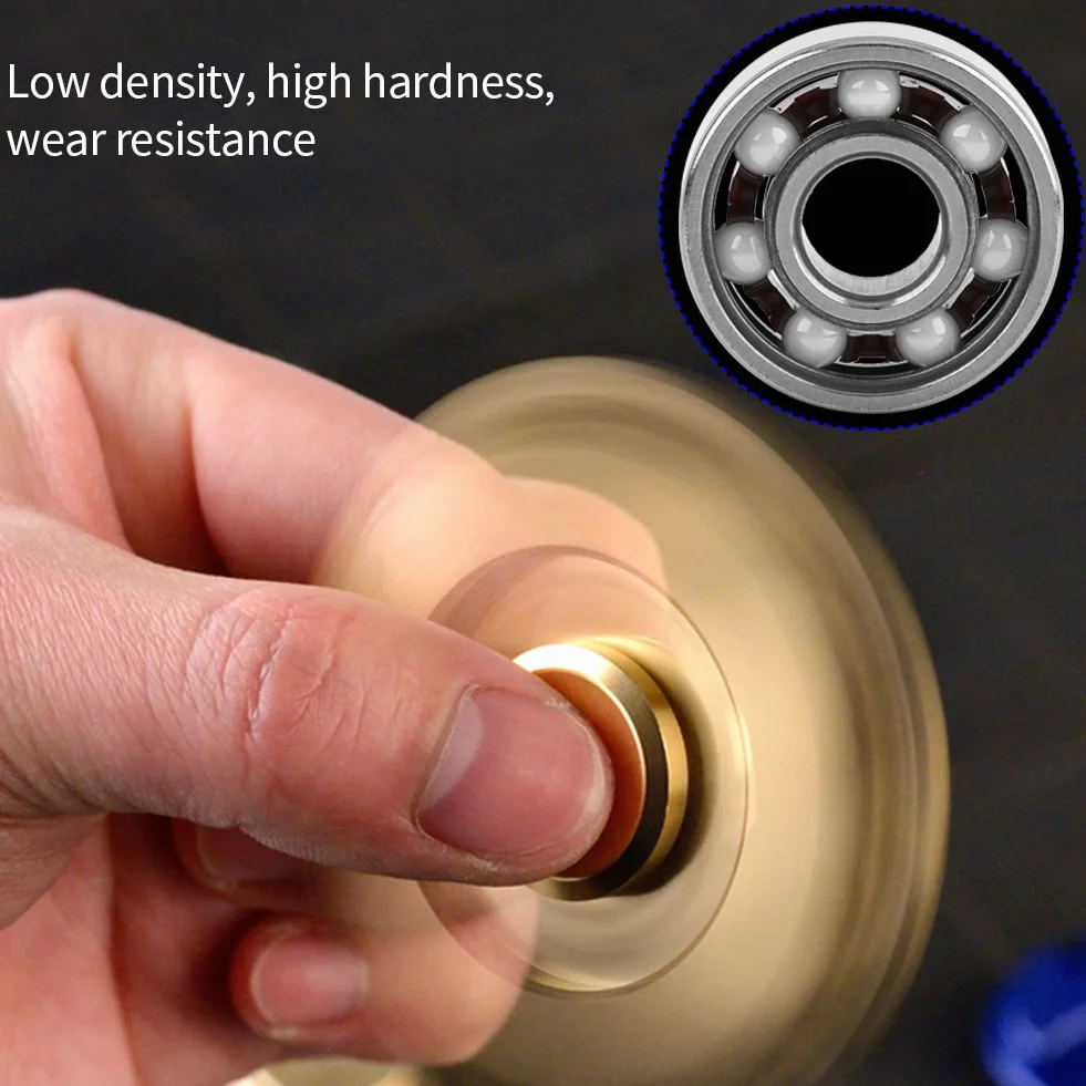 Mini 608 Hybrid Kugellager mit Keramikkugeln für Fingertip Spielzeug 8 * 22 * ​​7mm